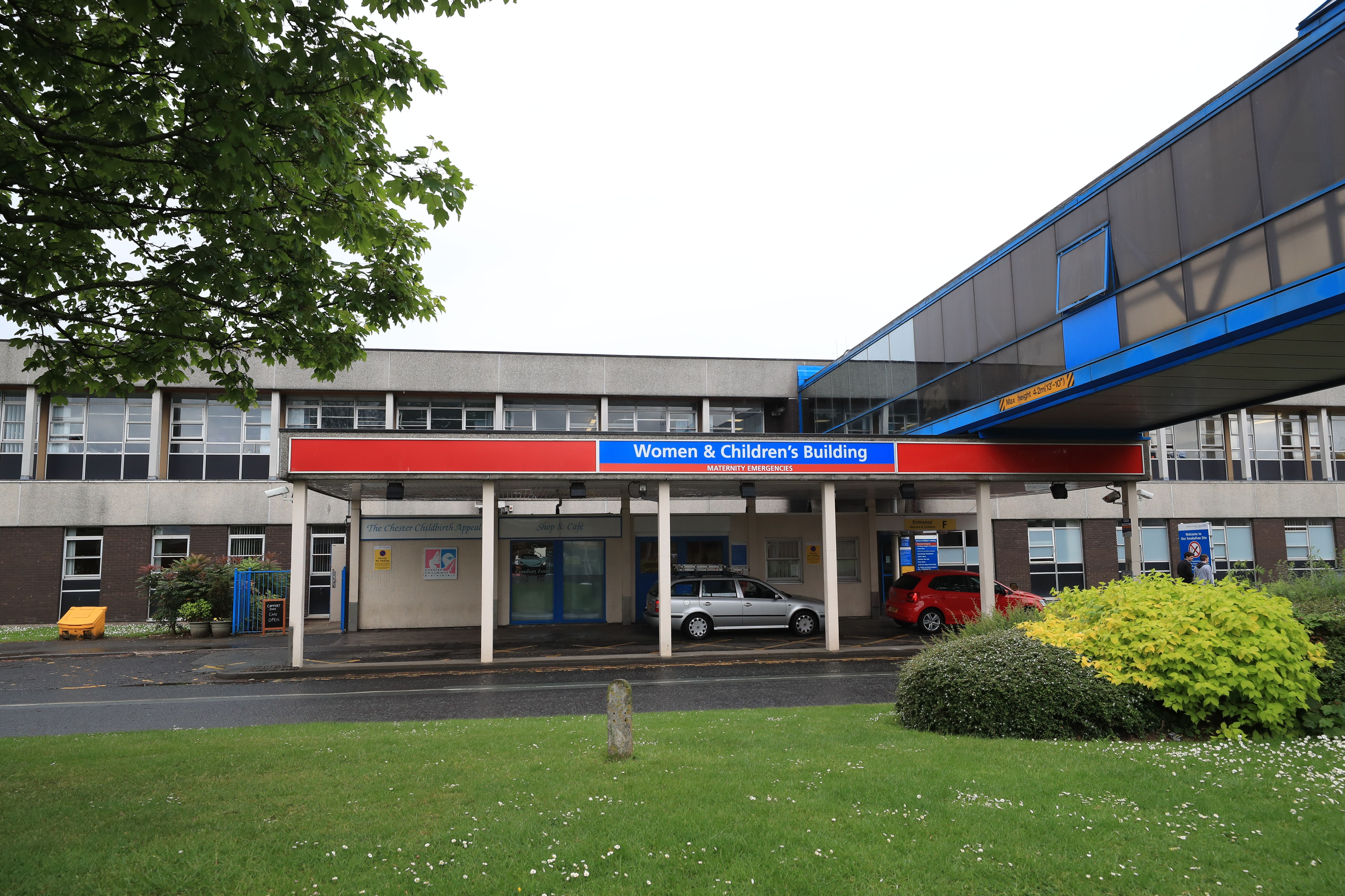 The Countess of Chester Hospital in Chester (Peter Byrne/PA)