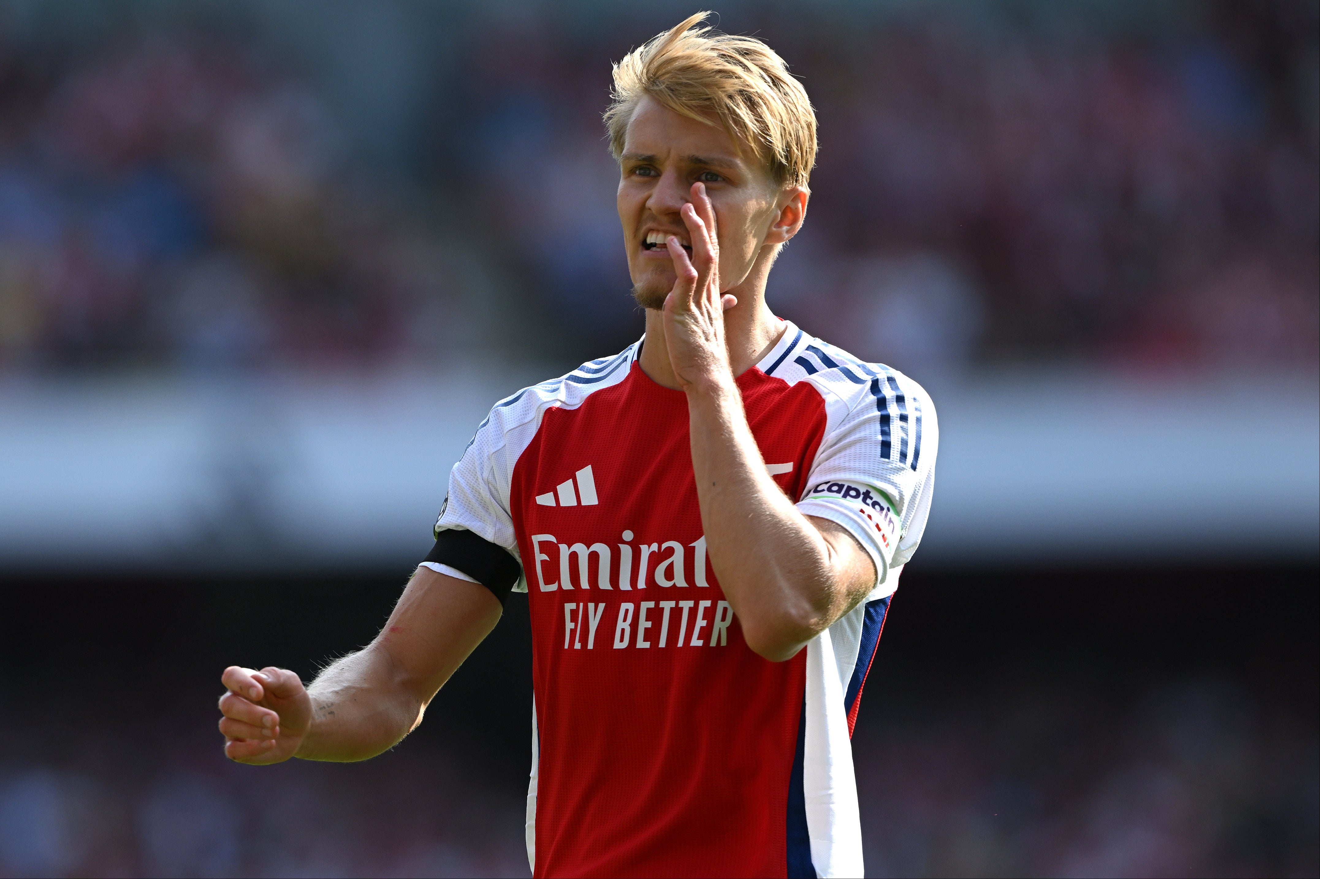 Martin Odegaard has been absent since the last international break