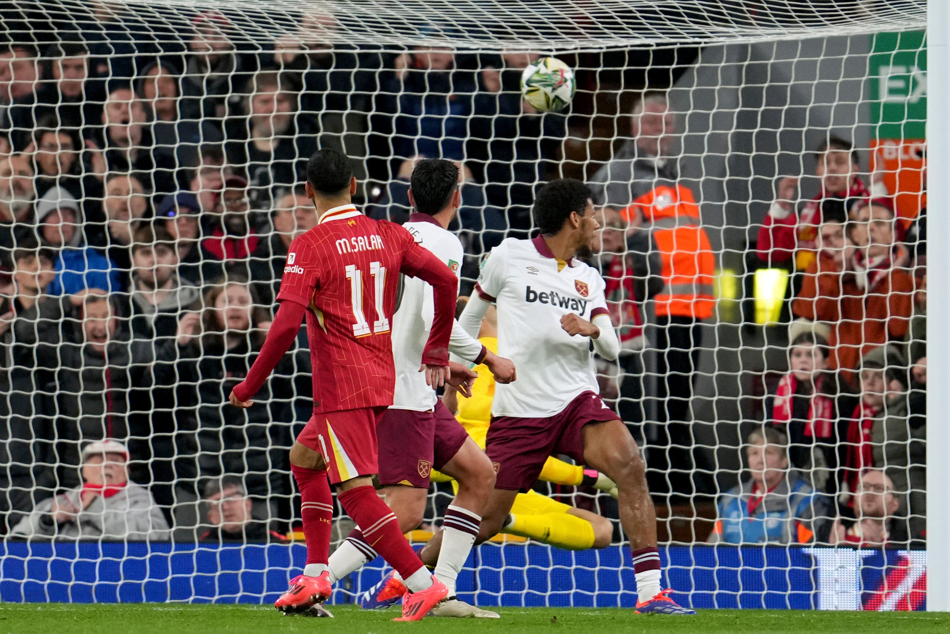 Salah scores off the bench