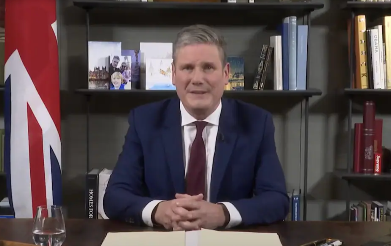 Sir Keir Starmer recorded a Covid-era broadcast from what appears to be a Labour donor’s £18 million penthouse