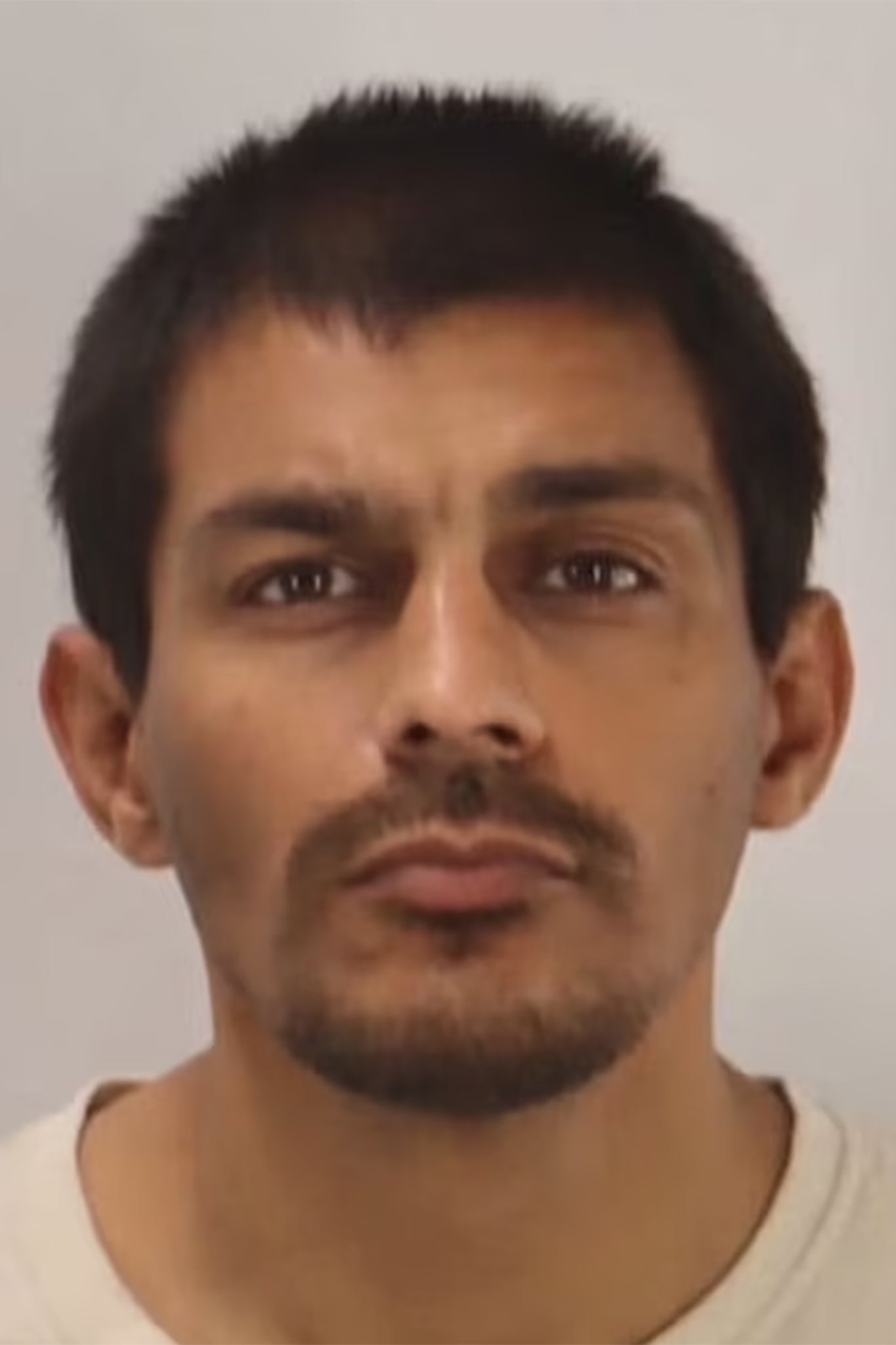 Richard Joseph Gonzales, a 34-year-old from Cathedral City, California, is seen in mugshot