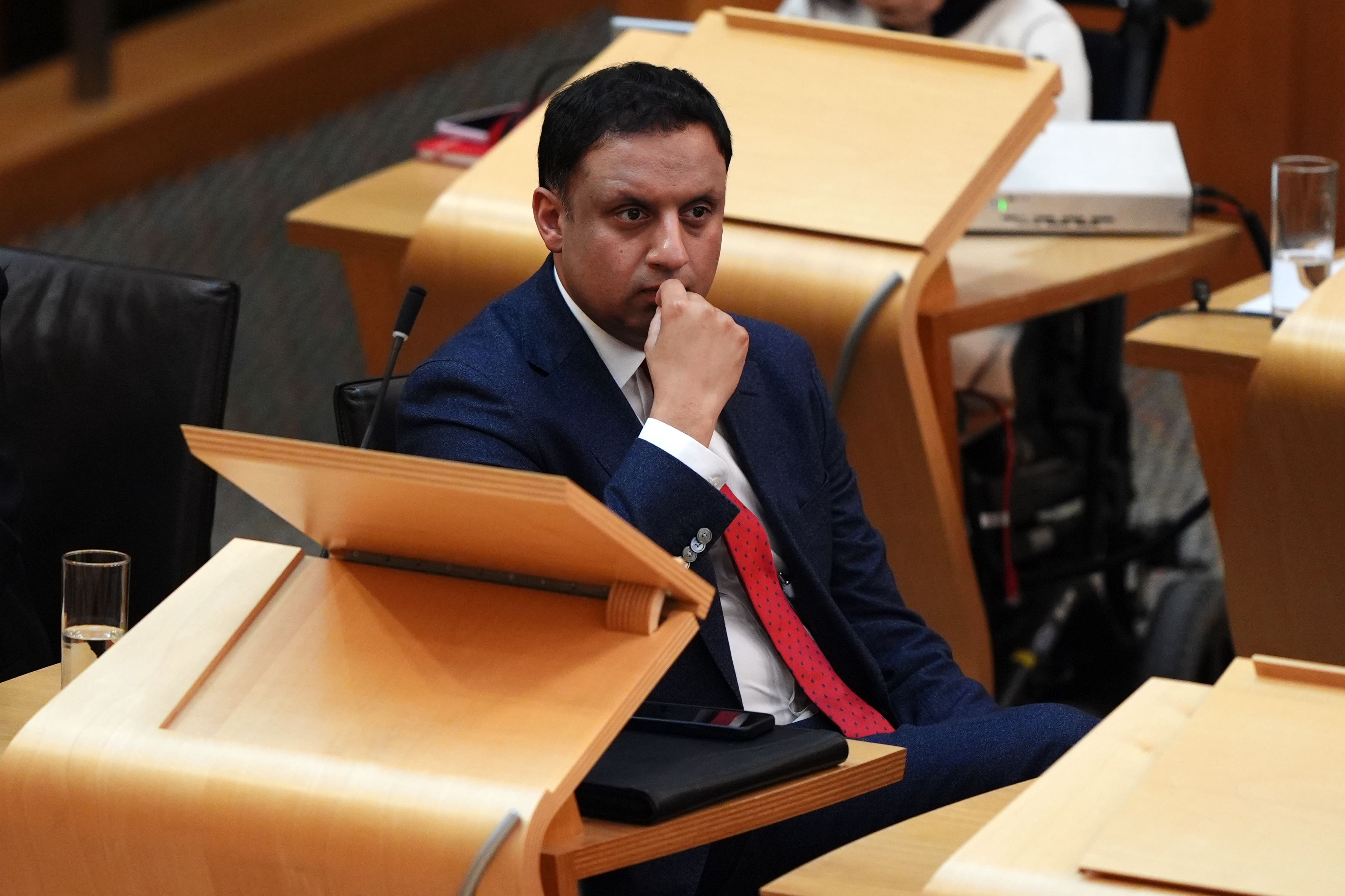 Scottish Labour leader Anas Sarwar criticised the Scottish Government on housing (Andrew Milligan/PA)