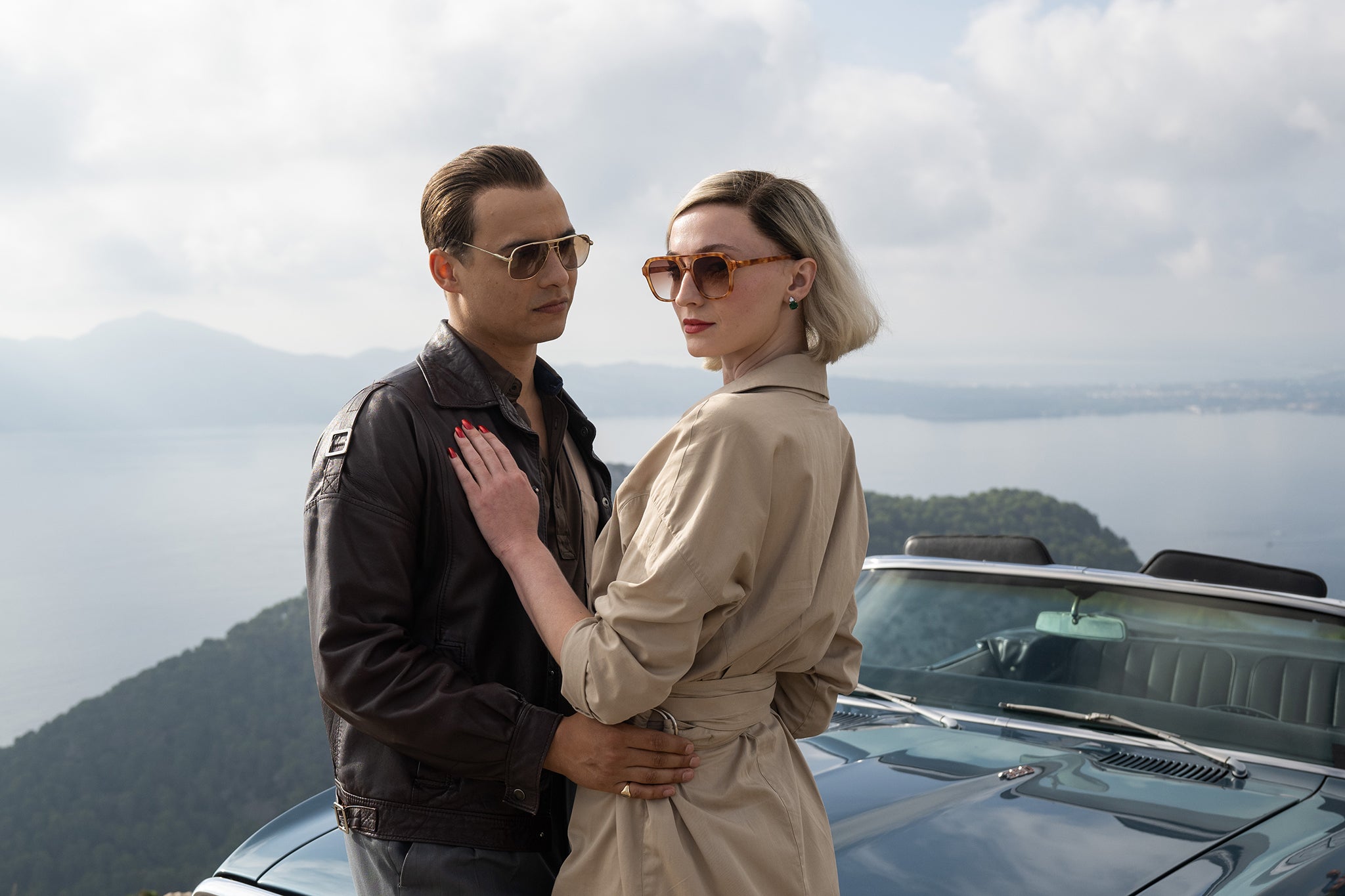 Match made in hell: Turner and Frank Dillane star as Joan and Boisie