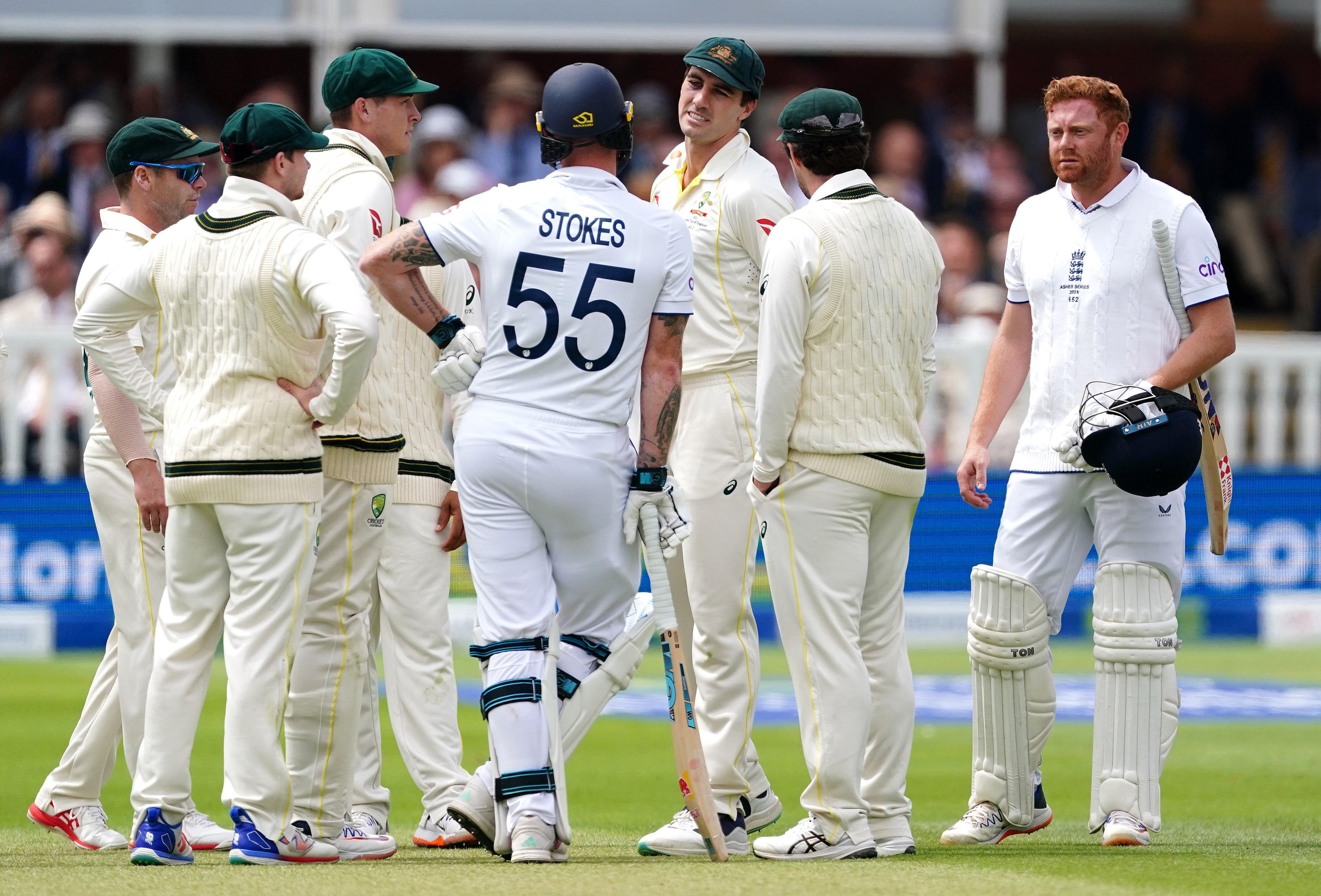 Jonny Bairstow was controversially stumped in the Ashes Test at Lord’s