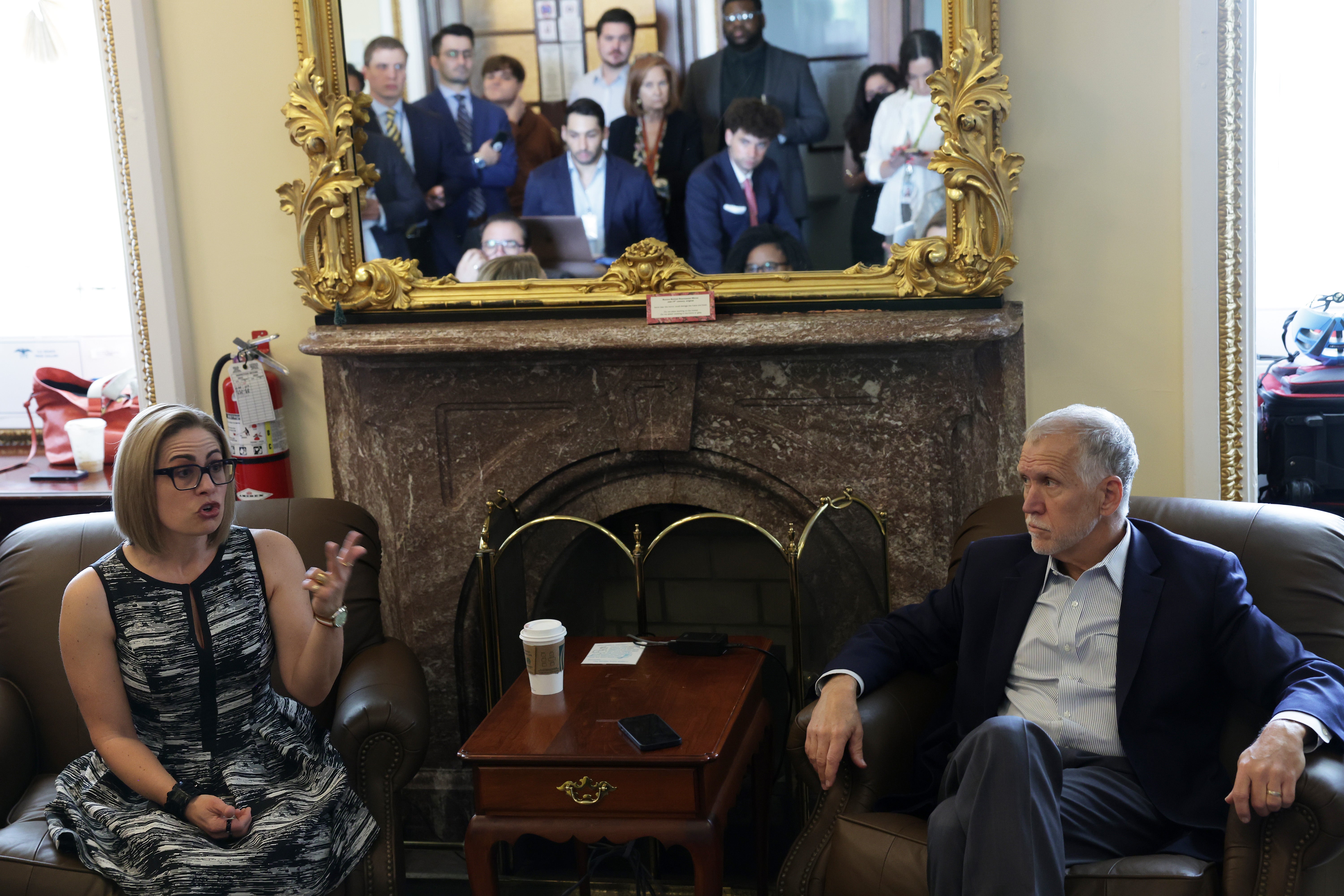 Tillis had a strong working relationship with now-former Sen. Kyrsten Sinema of Arizona, a Democrat-turned-independent. But Sinema and his other allies’ exits makes it harder for someone like him to navigate the Senate.