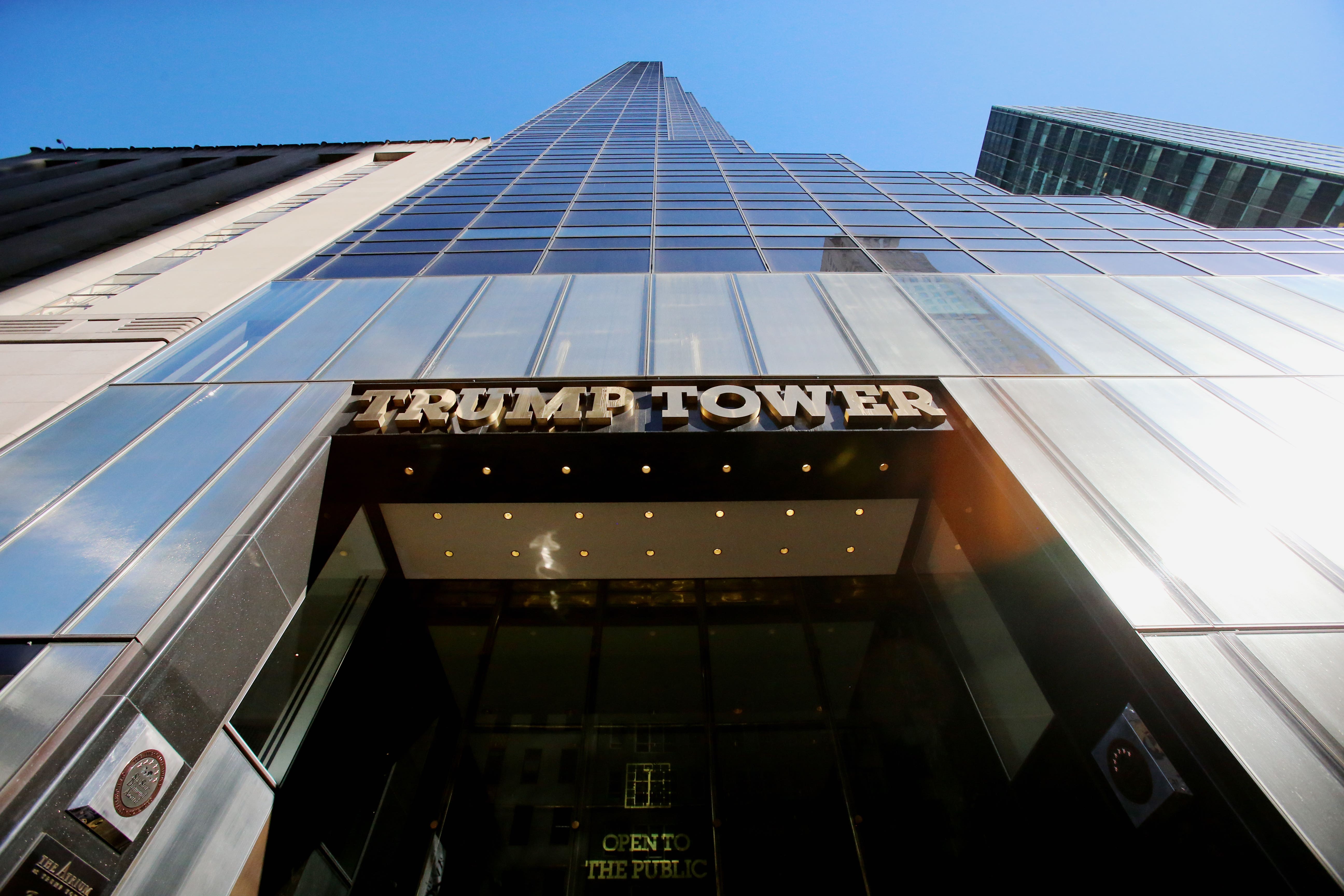 A stock picture of Trump Tower in New York (Niall Carson/PA)