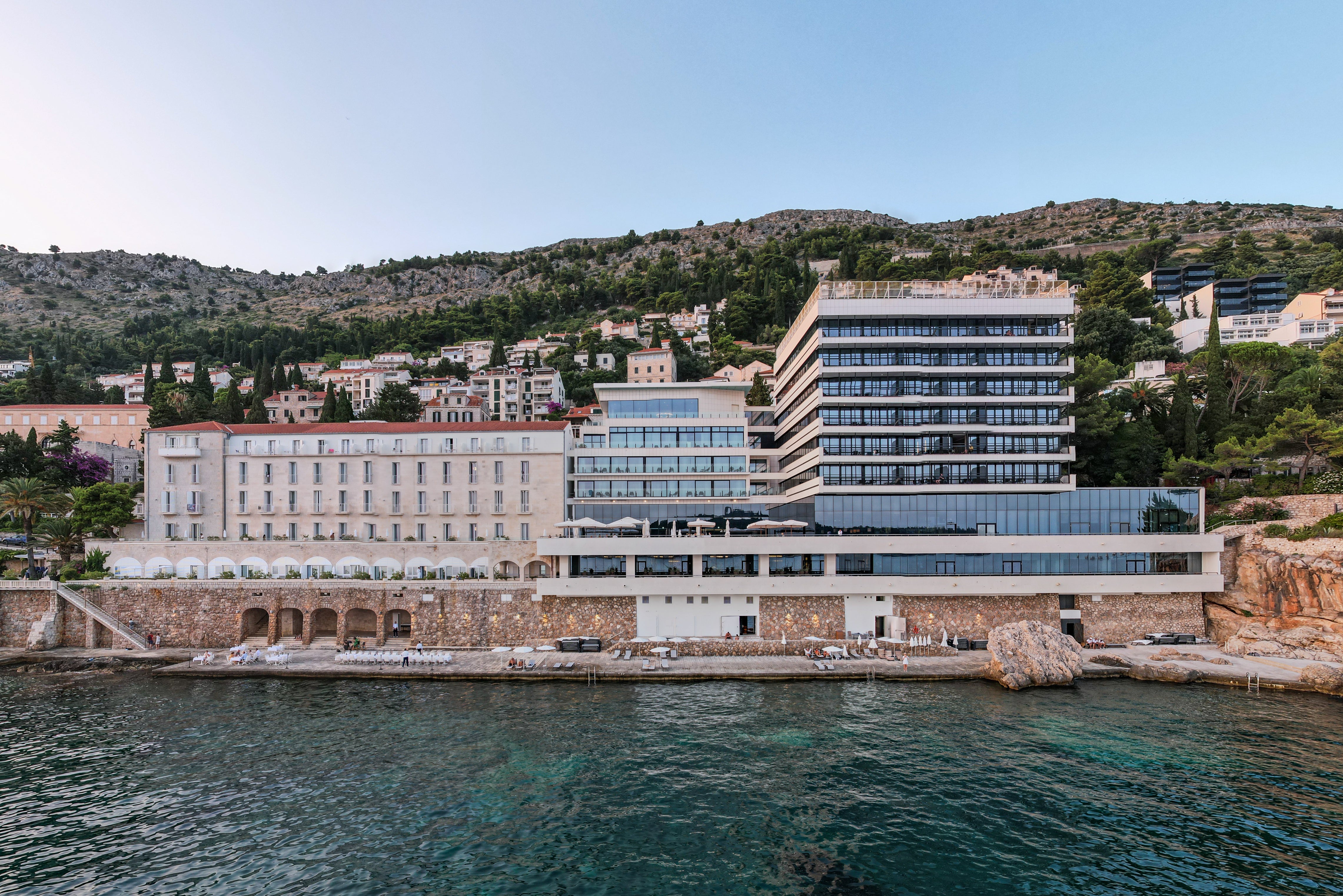 Views of the water come east at Hotel Excelsior