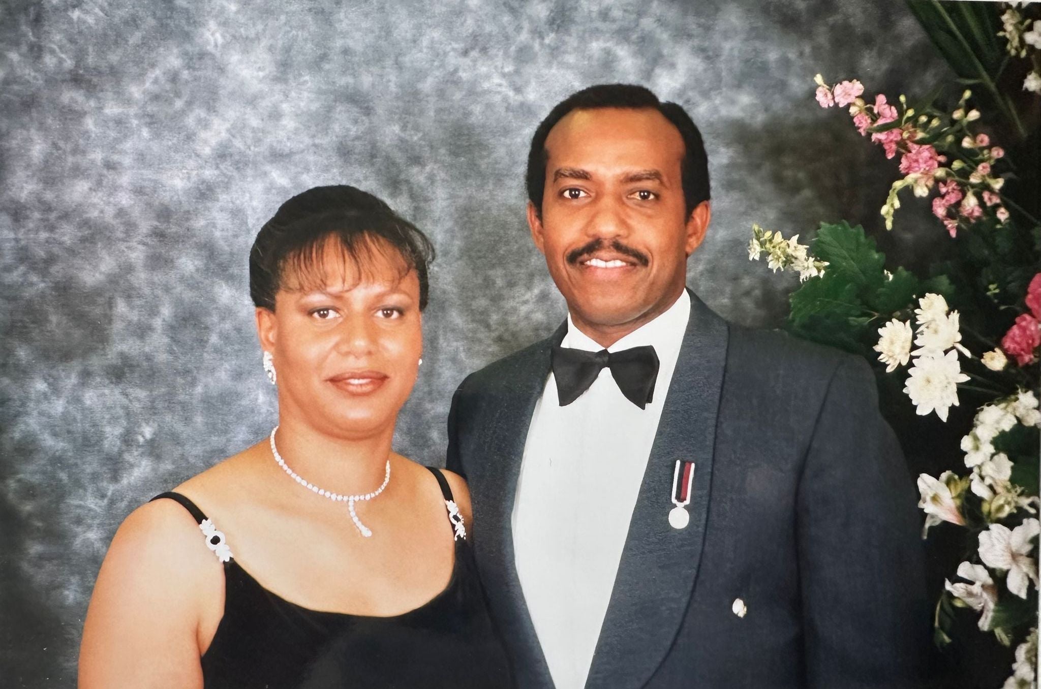 Prostate cancer survivor Clem Burford pictured with his wife, June