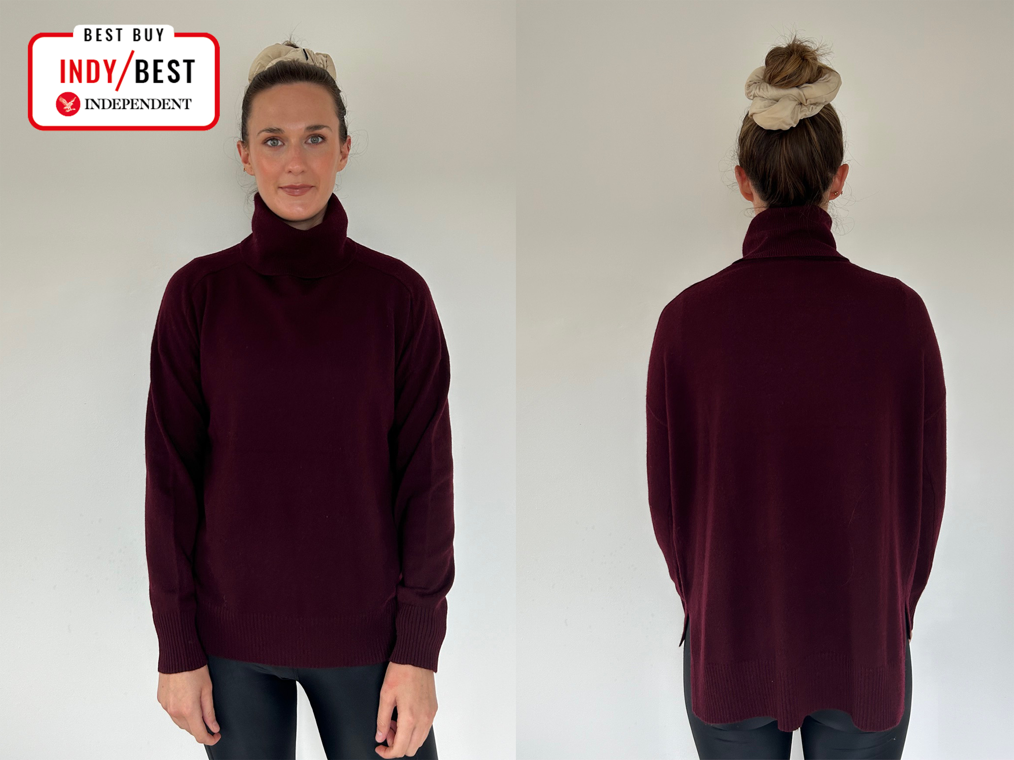 Best cashmere jumper indybest review Whistles cashmere roll neck jumper