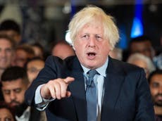 UK politics live: Boris Johnson calls for referendum on UK’s ECHR membership