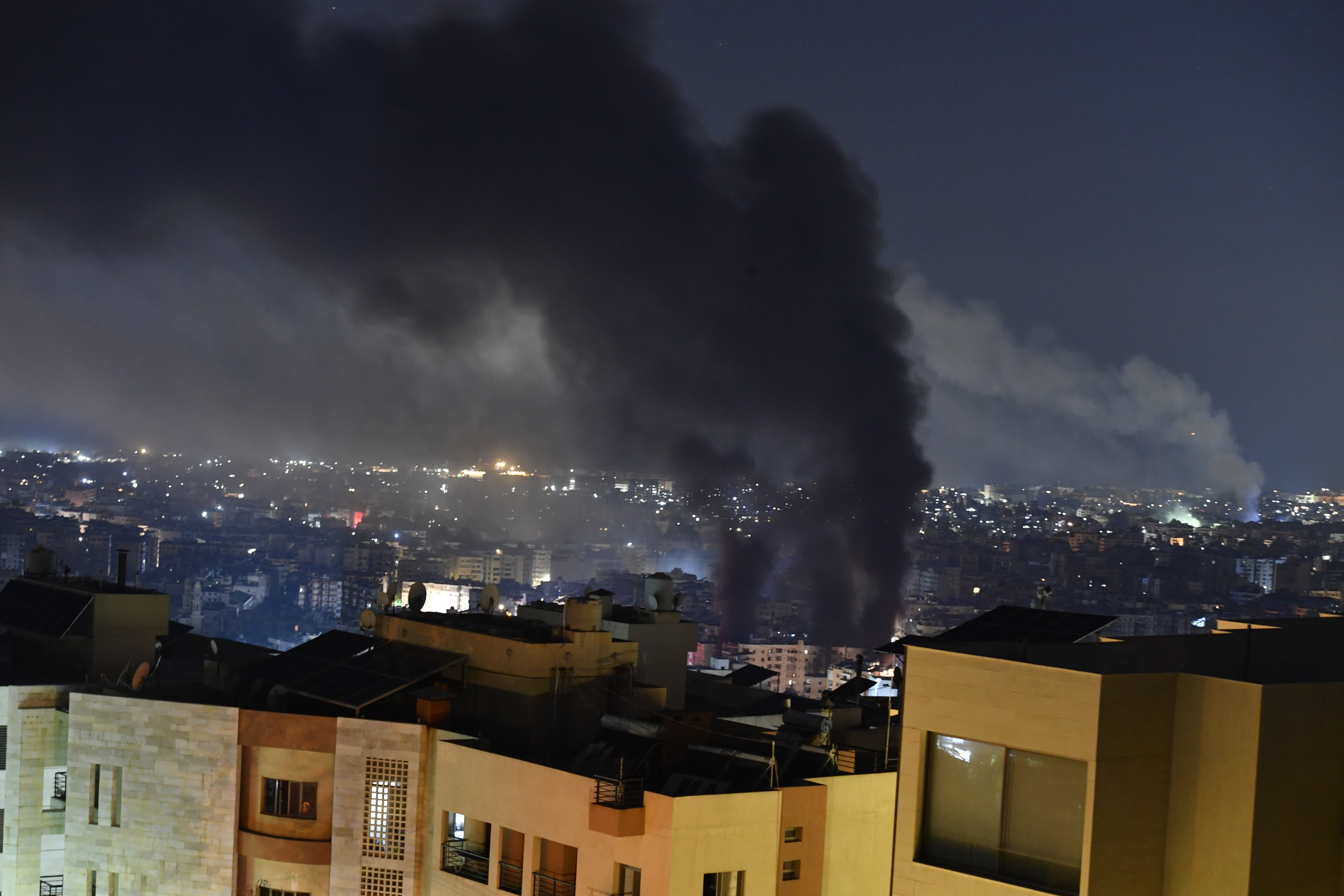 Israeli army carries out heavy airstrike on Beirut’s southern suburb