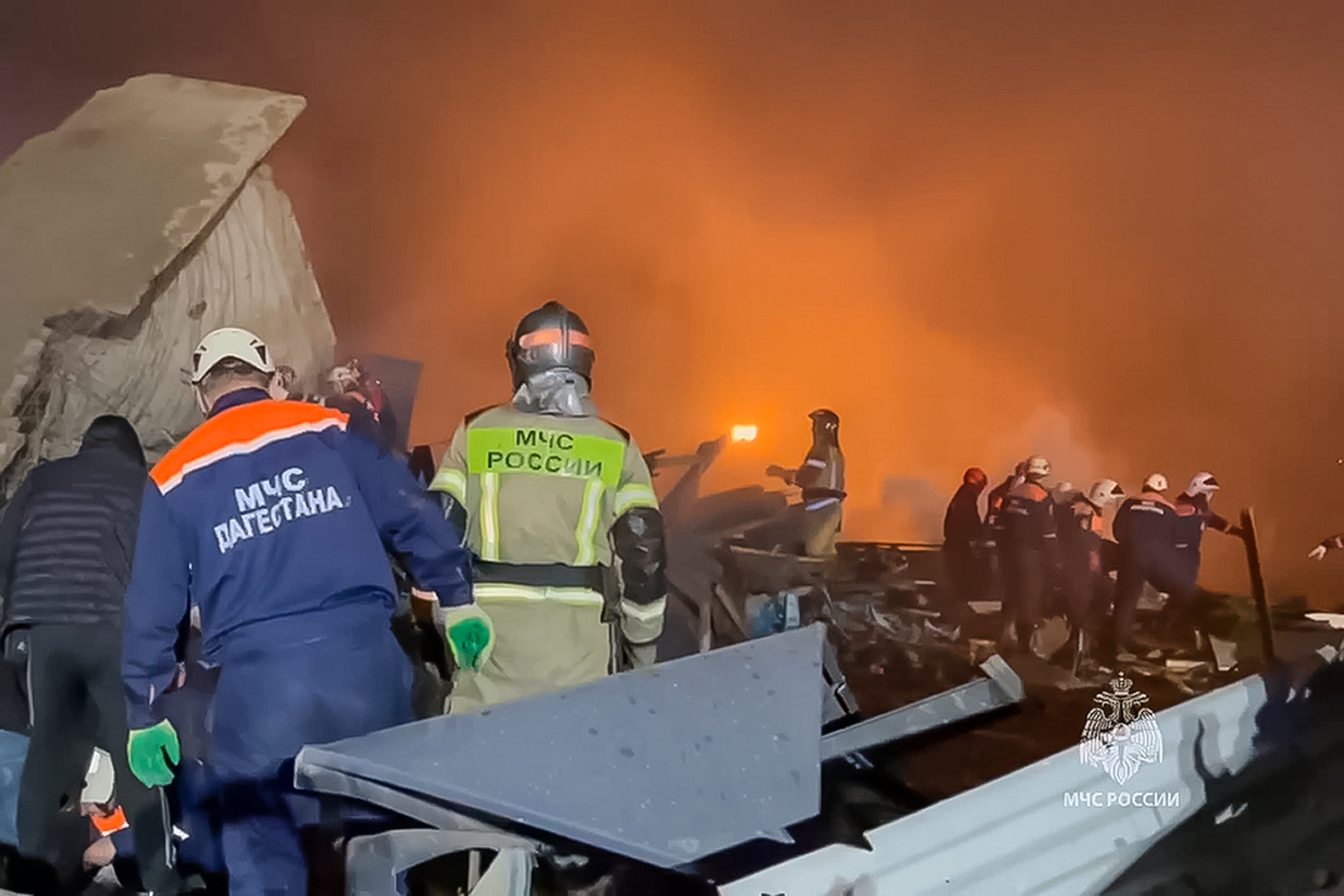 Russia Gas Station Explosion