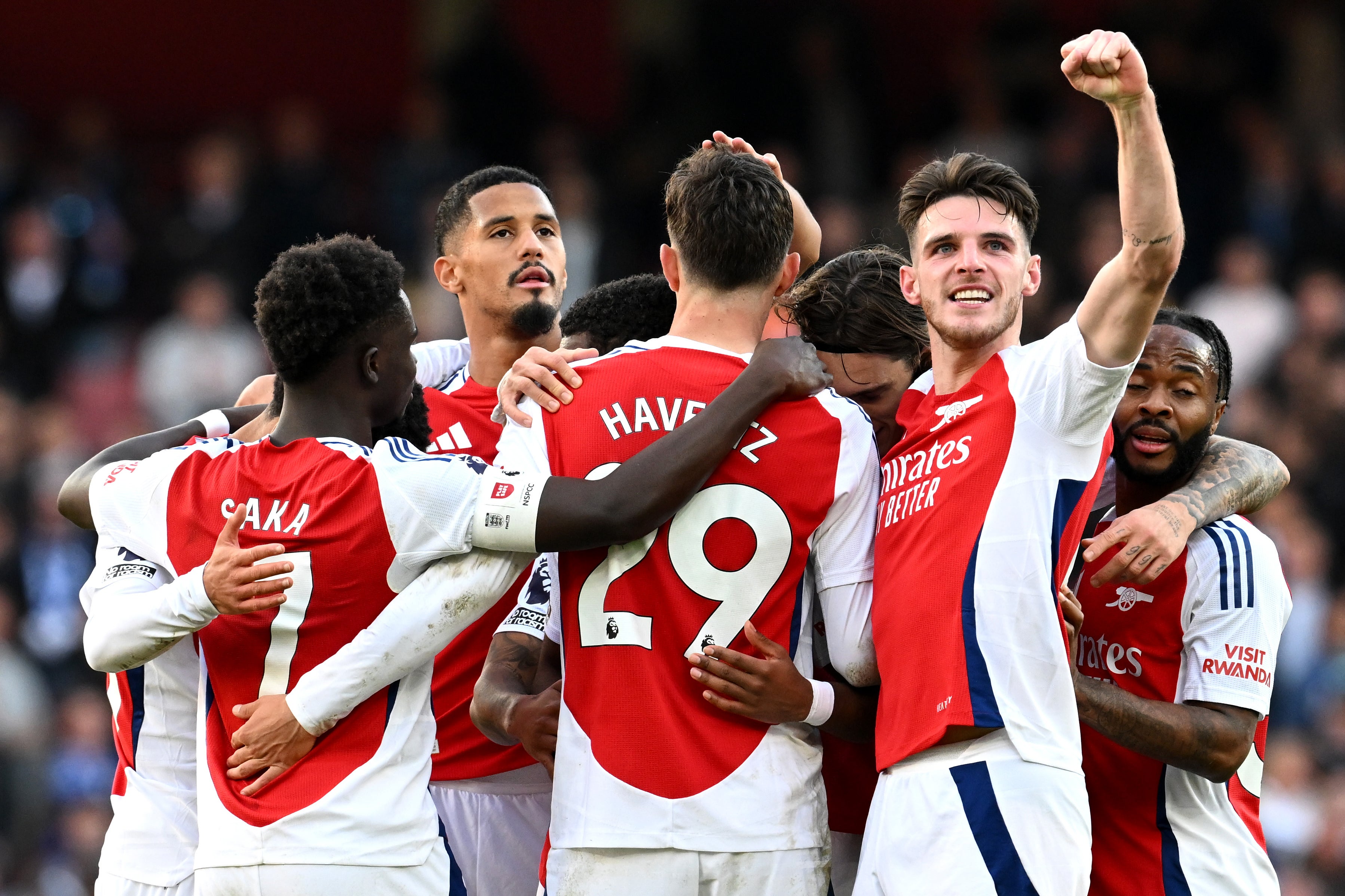 Arsenal battled back from the brink to beat Leicester