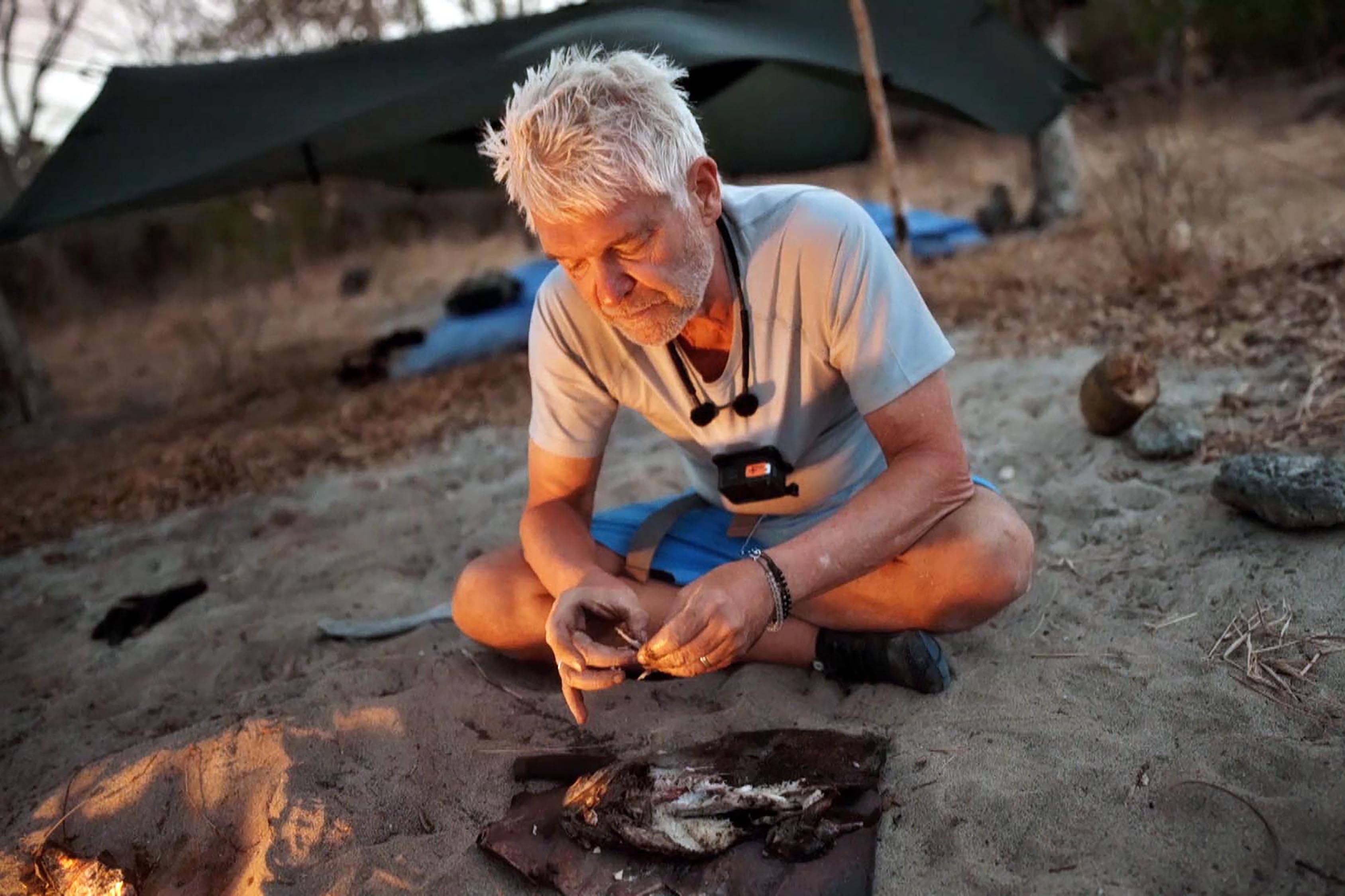 Phillip Schofield has returned to TV screens with Cast Away (Channel 5 Broadcasting Limited/Paramount)