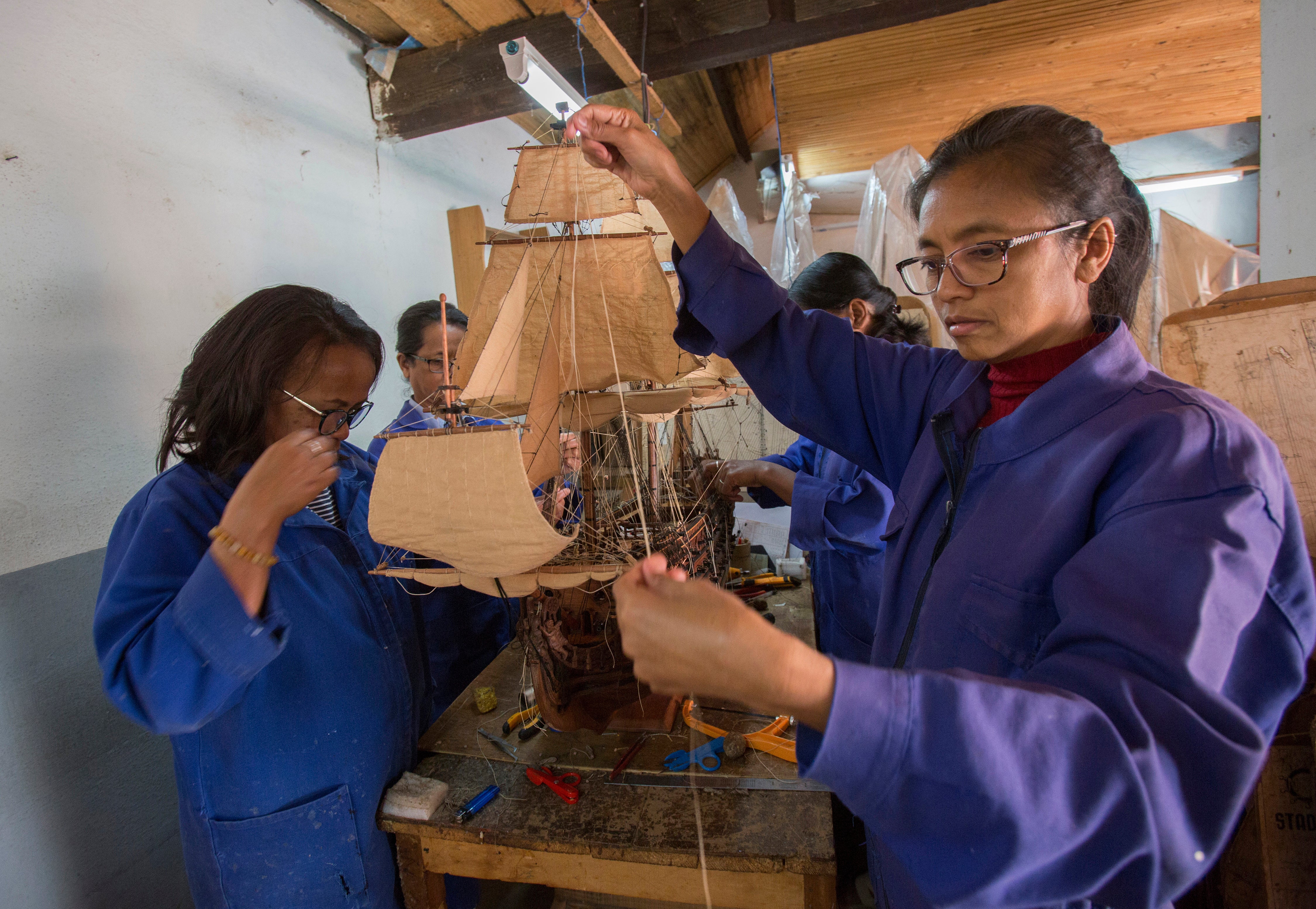 Madagascar Model Ships