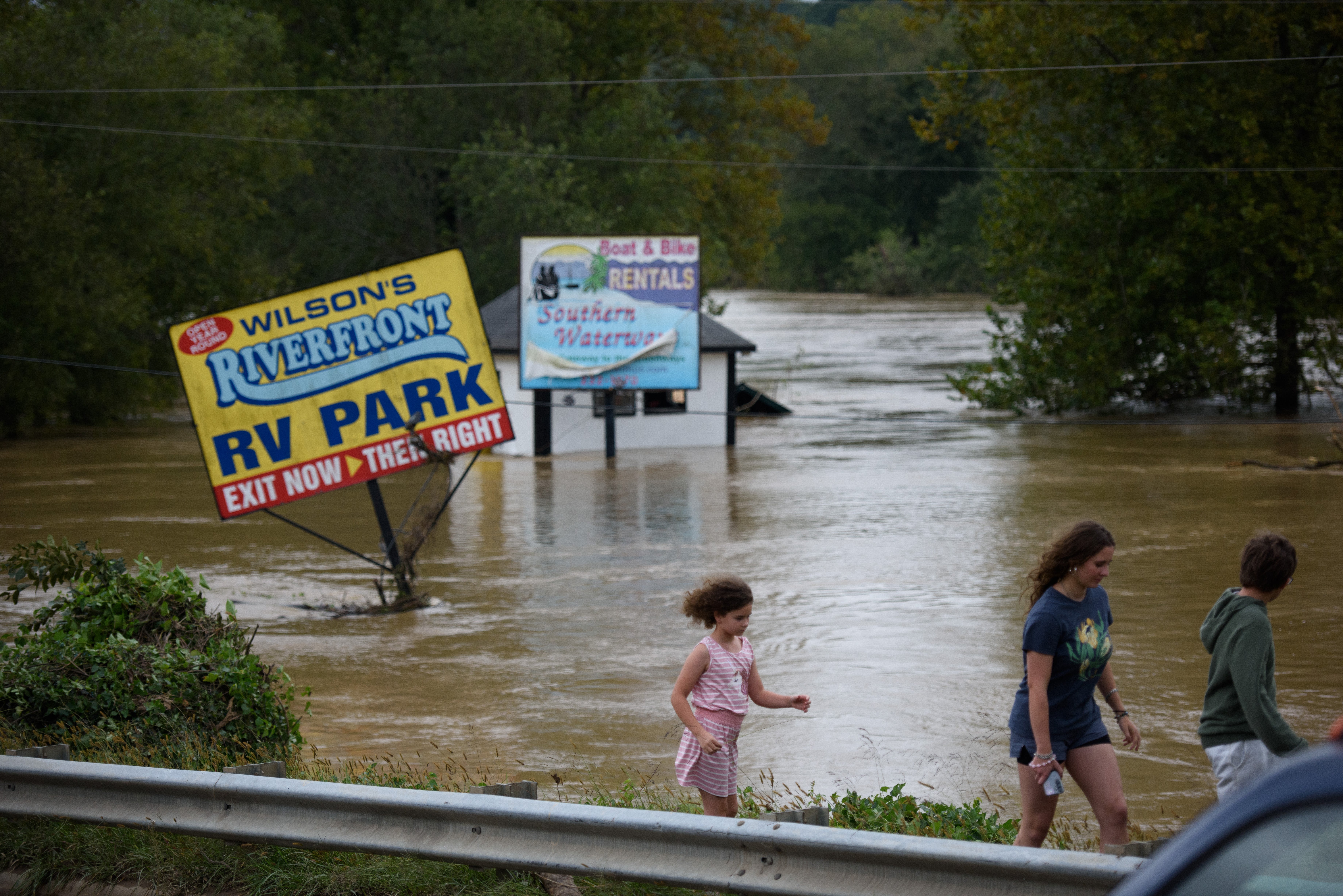 At least 11 people have died in North Carolina in the aftermath of Helene, though Governor Roy Cooper said he expected the toll to rise