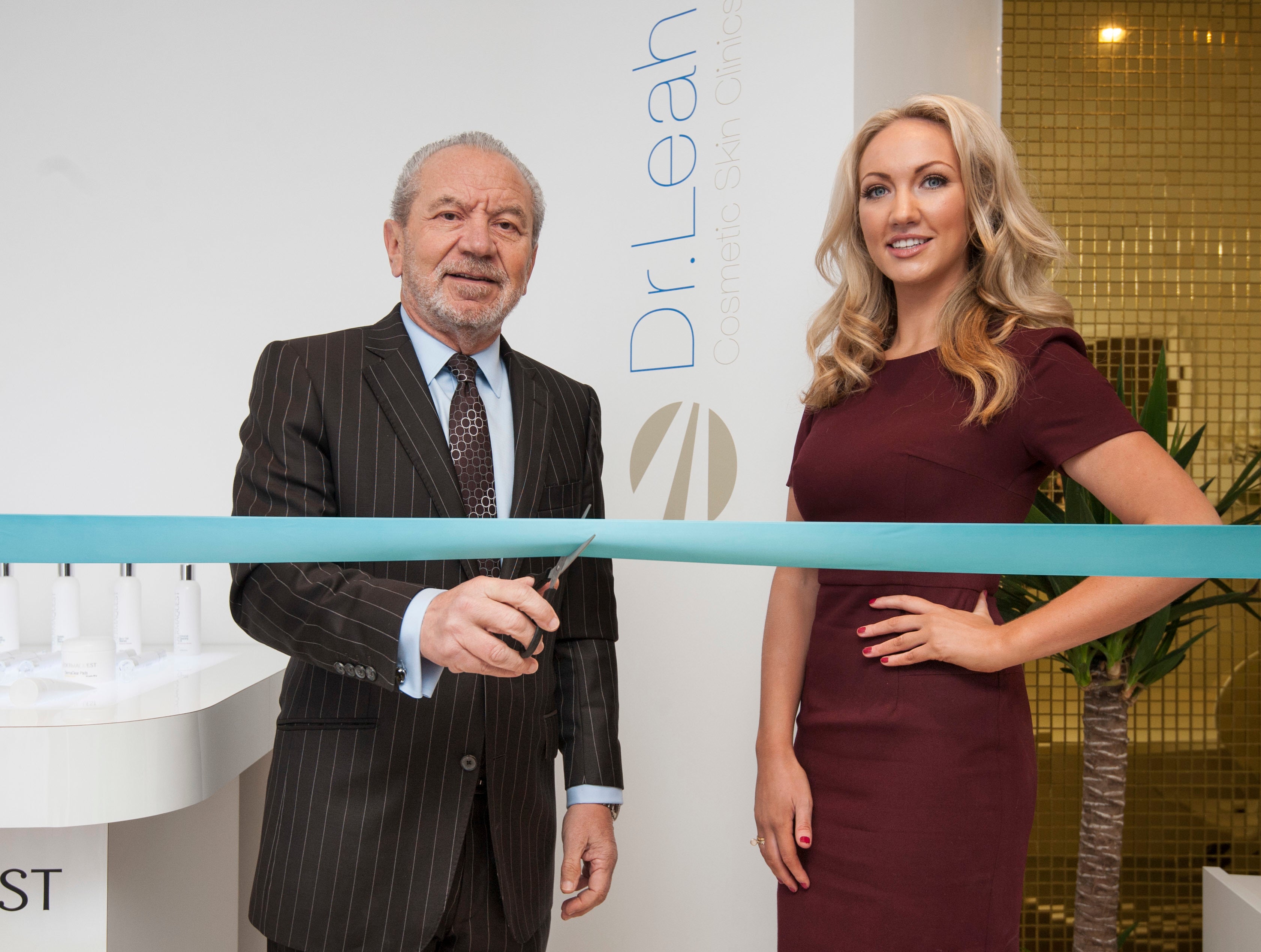 Dr Leah Totton and Lord Sugar have both received multi-million pound payouts following the sale of a majority stake in Dr Leah Clinics (Lauren Hurley/PA)