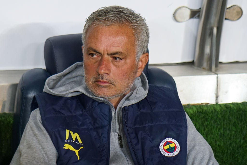 Mourinho took over as Fenerbahce manager in June