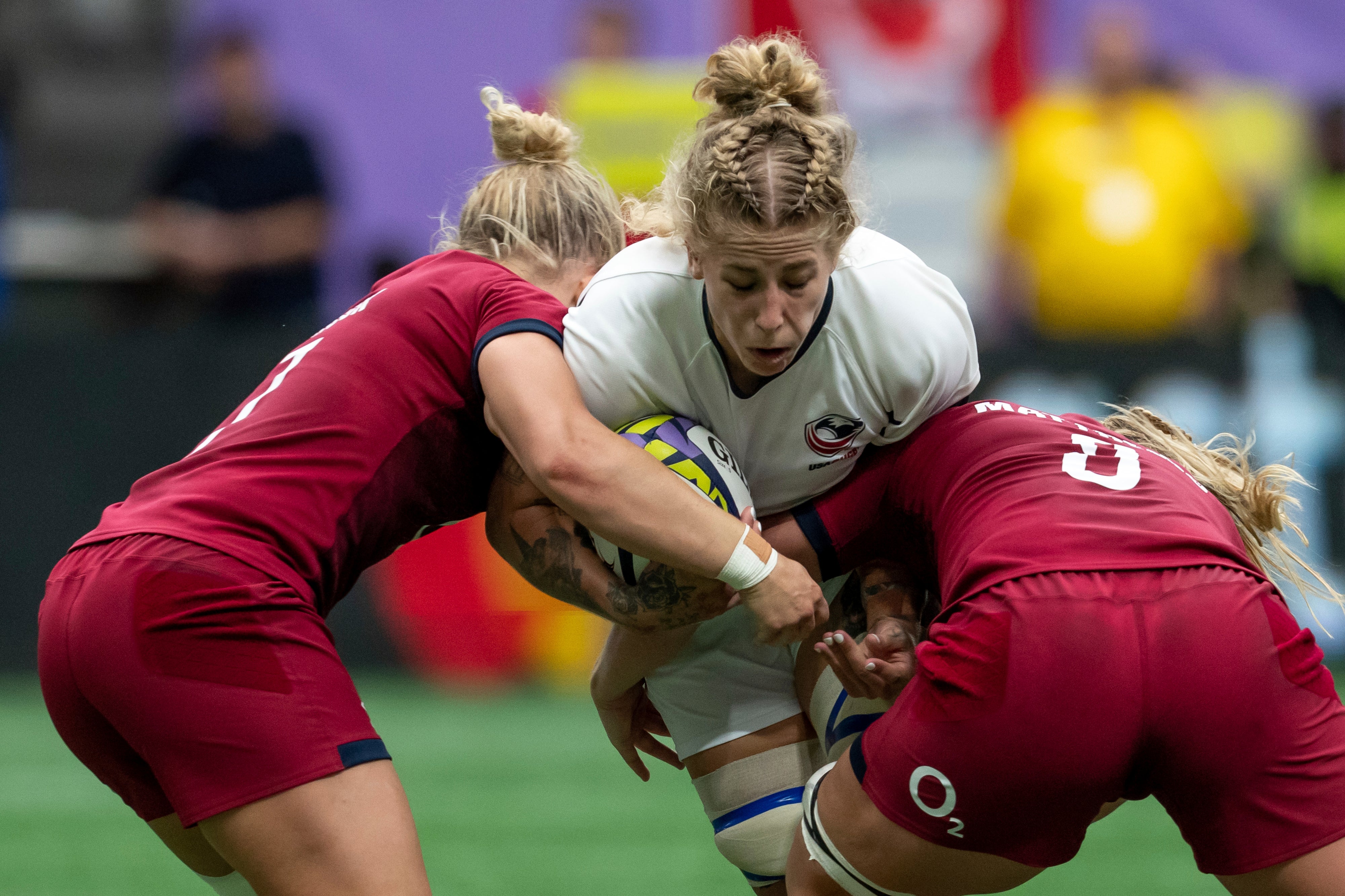 USA did score three tries but the Red Roses were clinical enough to claim a comfortable win