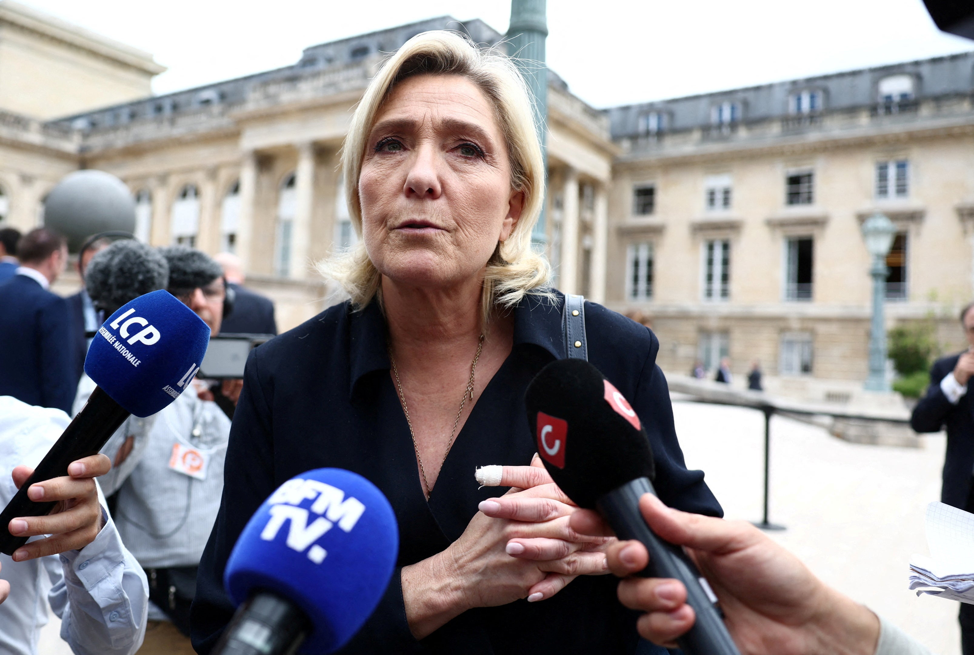 Le Pen could be hindered in her aim to succeed Macron as French president in 2027