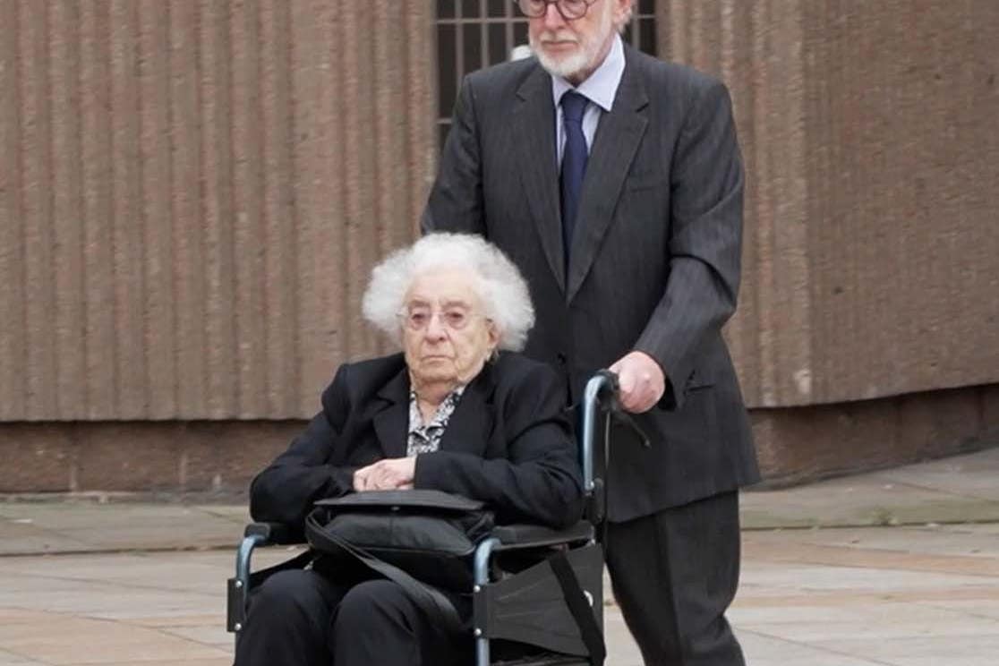 June Mills, 96, who was given a suspended sentence for causing death by dangerous driving (PA Video/PA)