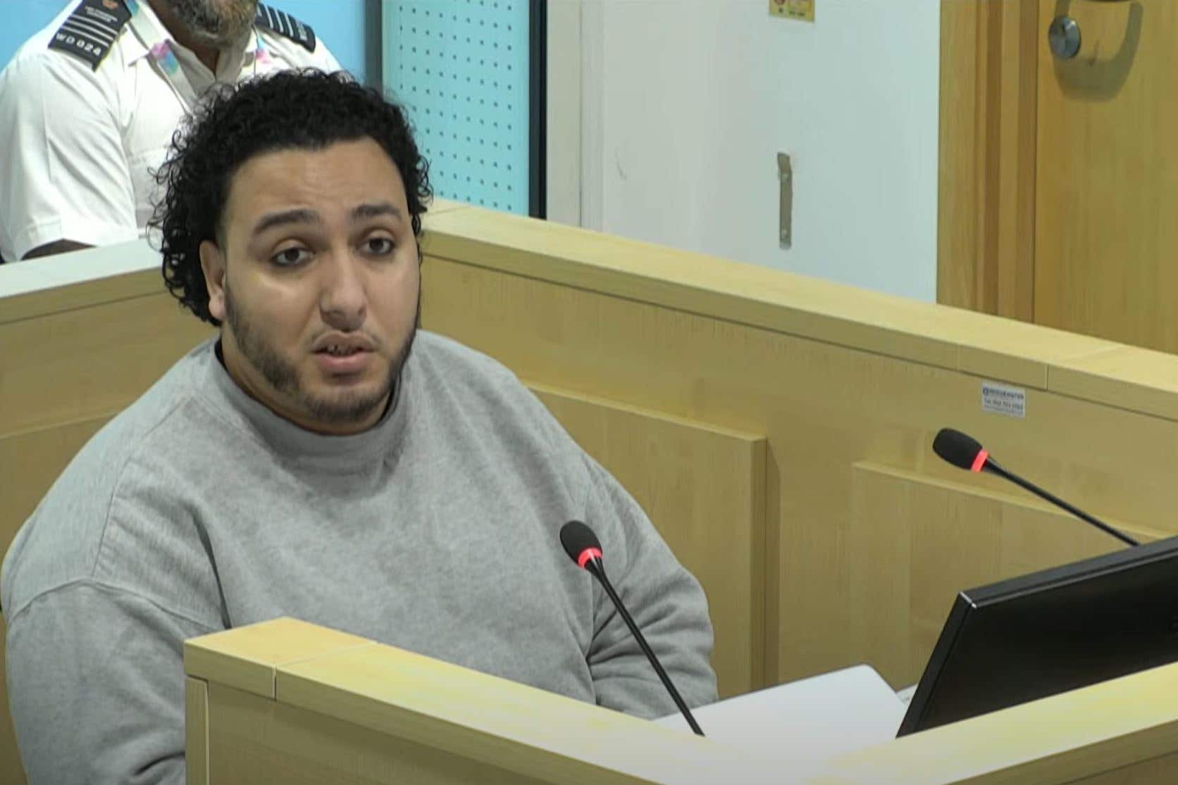 Abdalraouf Abdallah giving evidence to the Manchester Arena Inquiry (Manchester Arena Inquiry/PA)