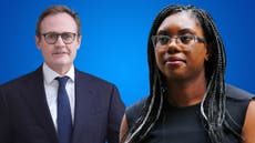 Watch: Tory leadership hopefuls Kemi Badenoch and Tom Tugendhat address party conference