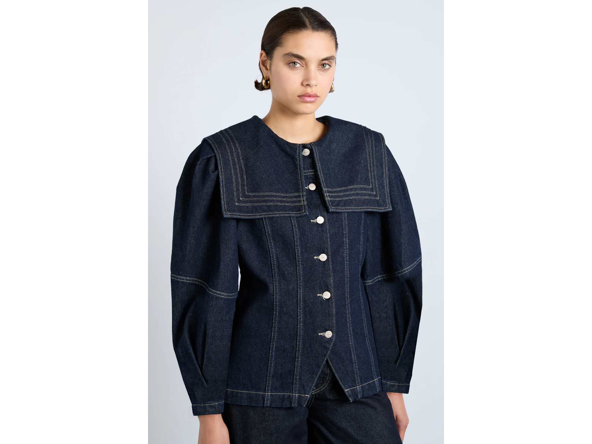 Damson Madder sailor jacket 