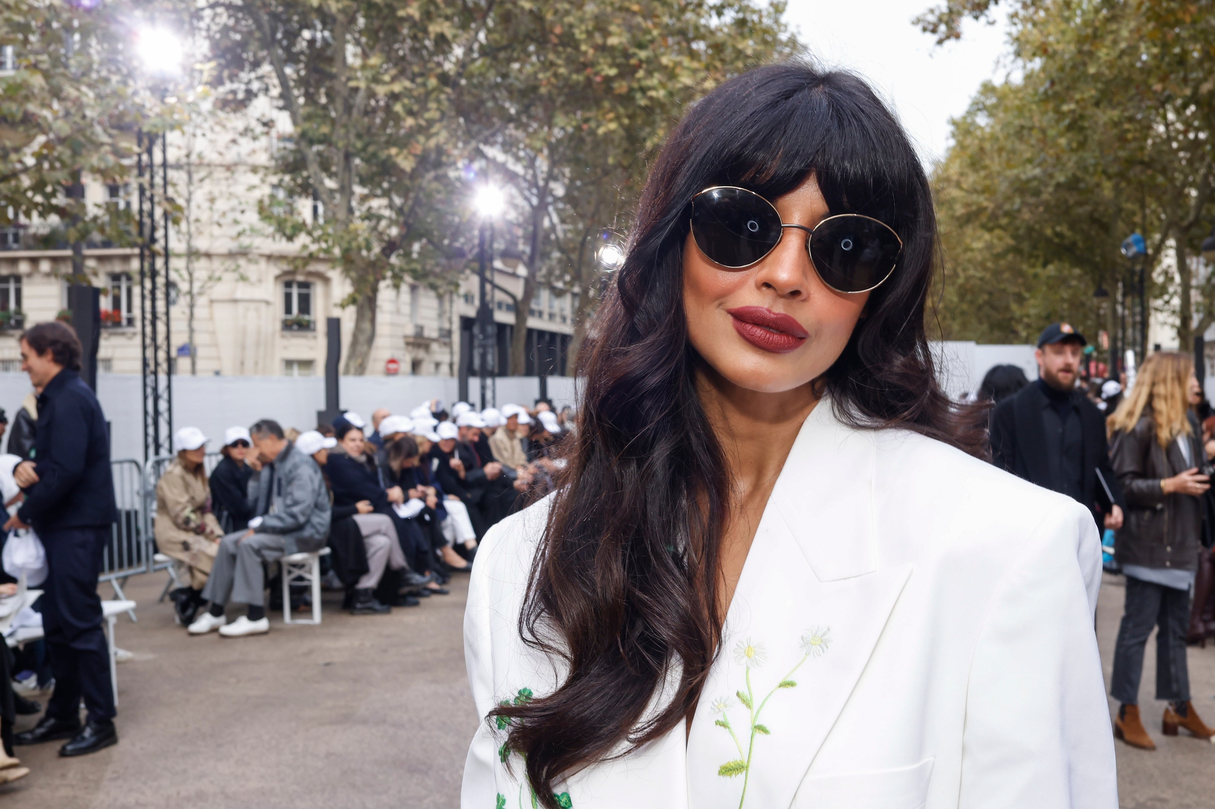 Jameela Jamil has been criticised for a remark about the UnitedHealthcare CEO murder suspect