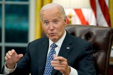 ‘He’s lying’: Biden hits back at Trump on storm Helene as he announces plans for surveying damage