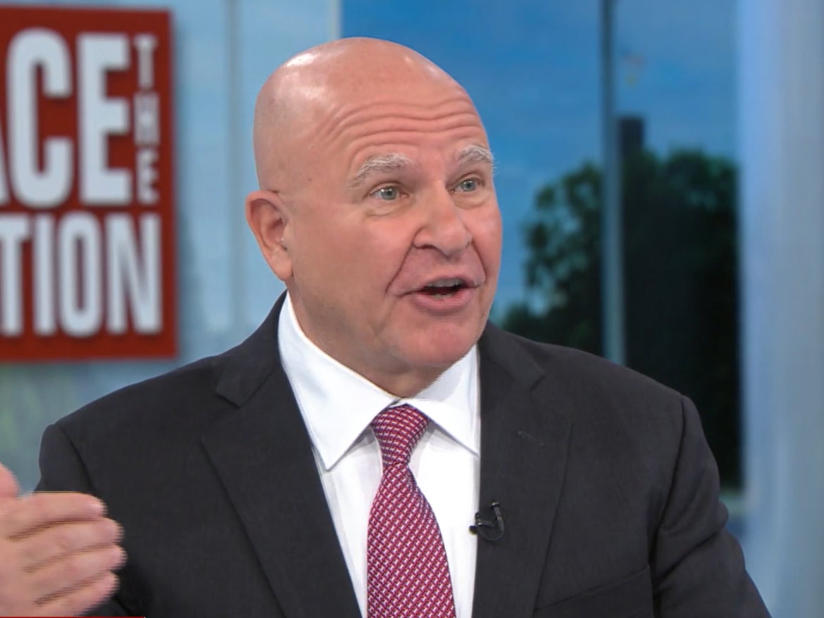 HR McMaster appears on CBS News’ ‘Face the Nation’ program on Sunday Sep 29, 2024