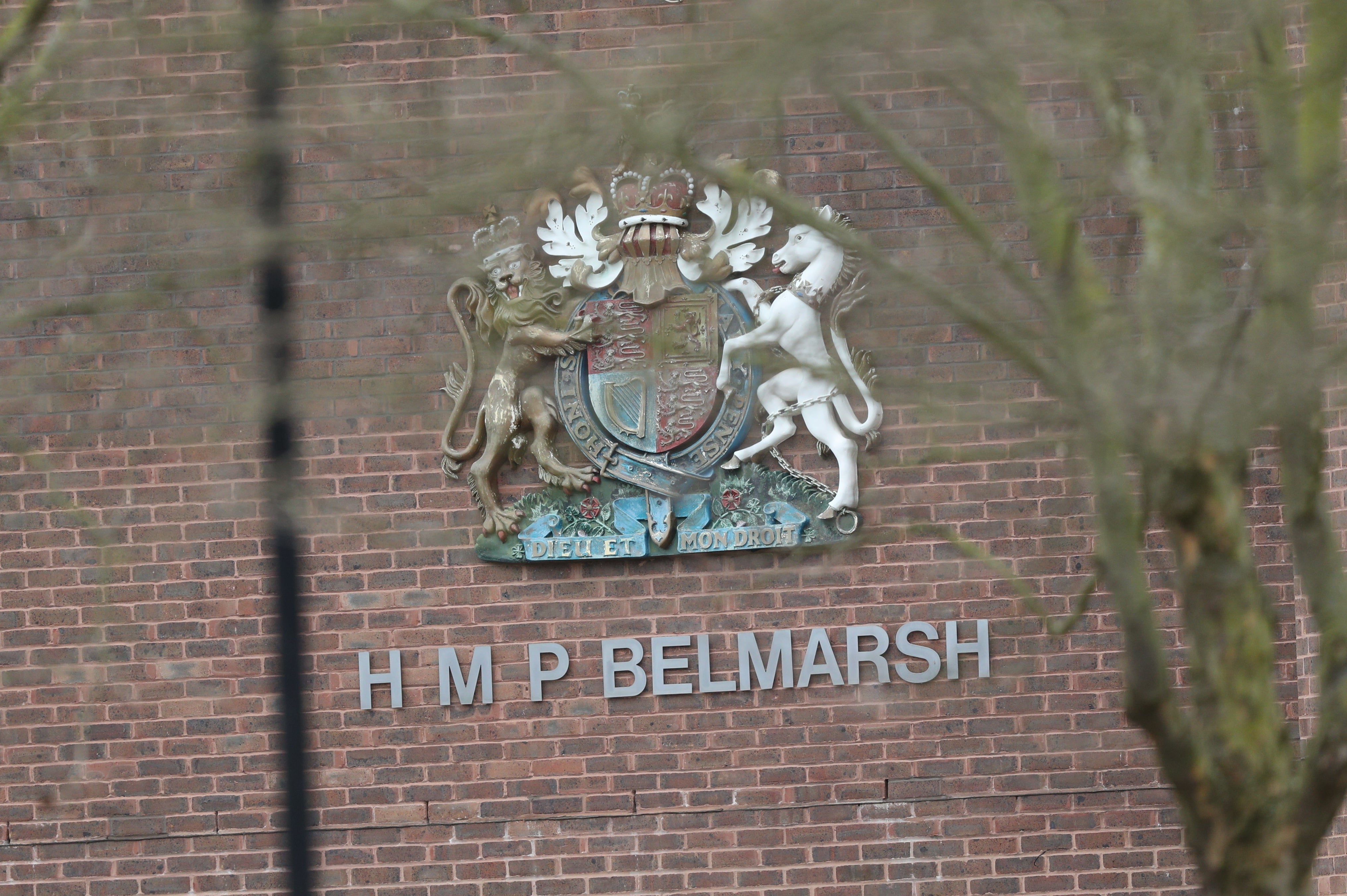 Tommy Robinson is being held in HMP Belmarsh, south-east London (Yui Mok/PA)