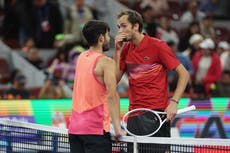 Daniil Medvedev reveals joke that made Carlos Alcaraz laugh after China Open defeat