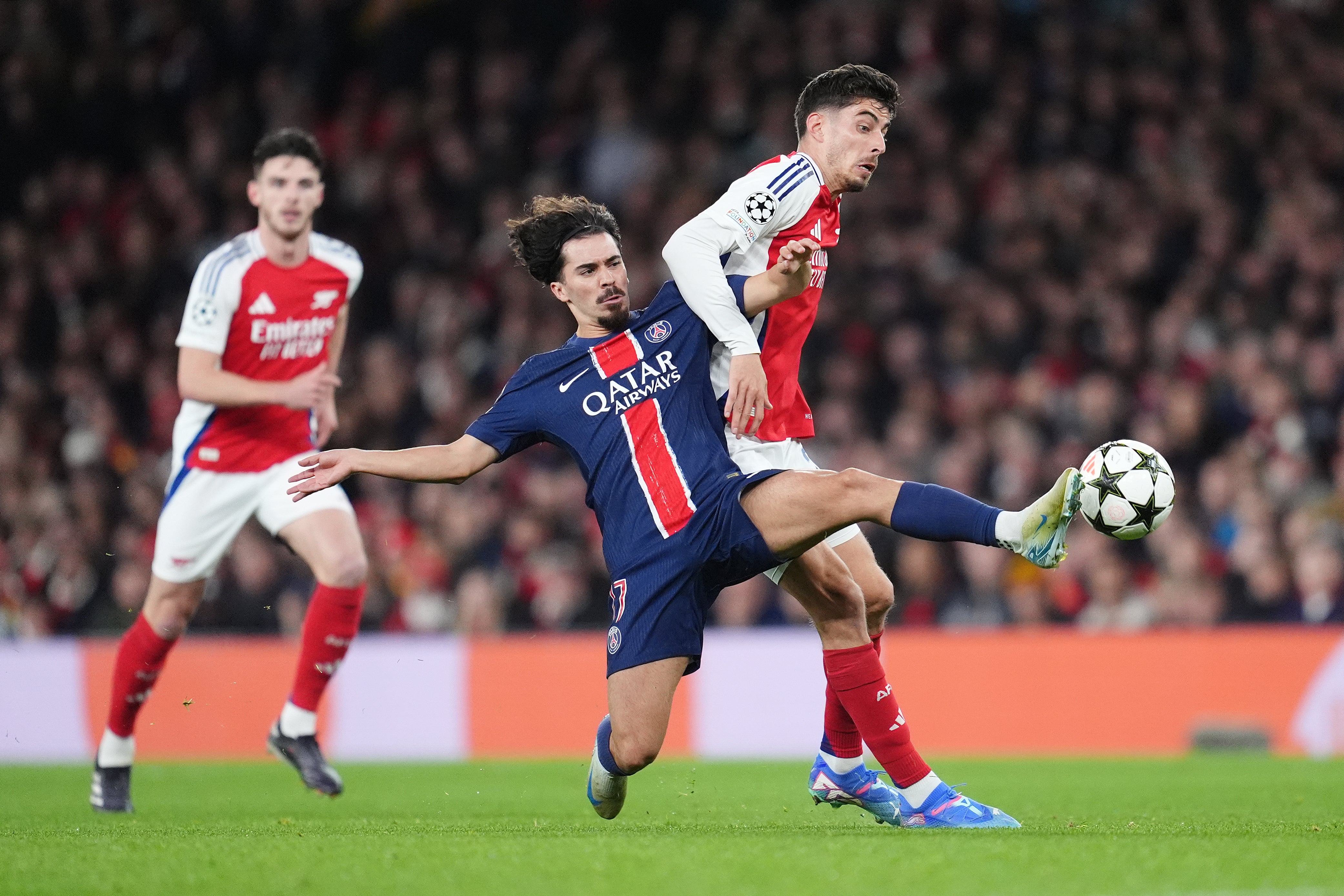 PSG couldn’t handle Arsenal’s strength and composure in a tough outing at the Emirates Stadium