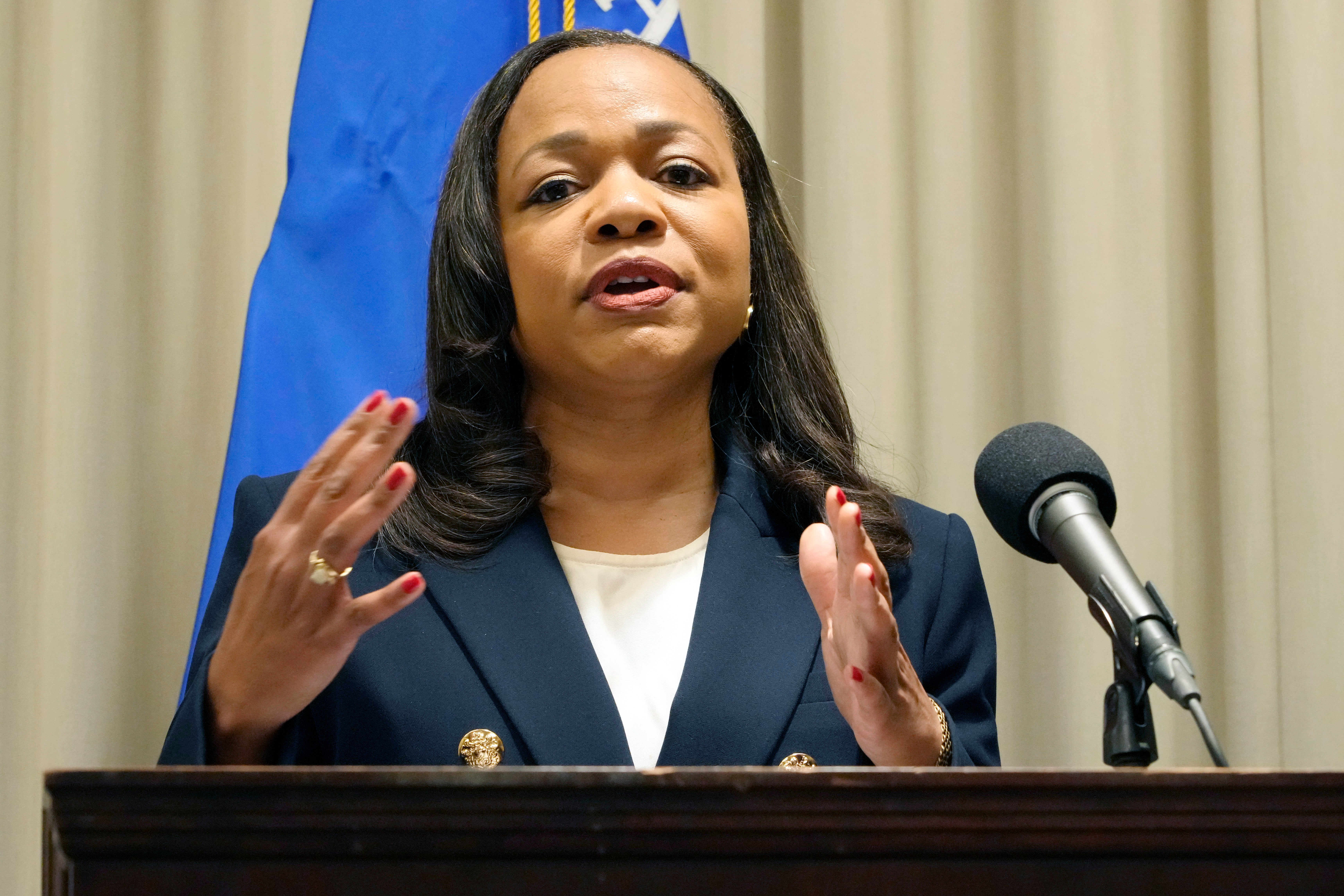 Assistant Attorney General Kristen Clarke, who leads the Department of Justice Civil Rights Division, announced a federal investigation into the Tulsa race massacre on September 30