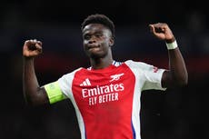 Bukayo Saka sends warning to Arsenal’s title rivals: ‘This is our year’