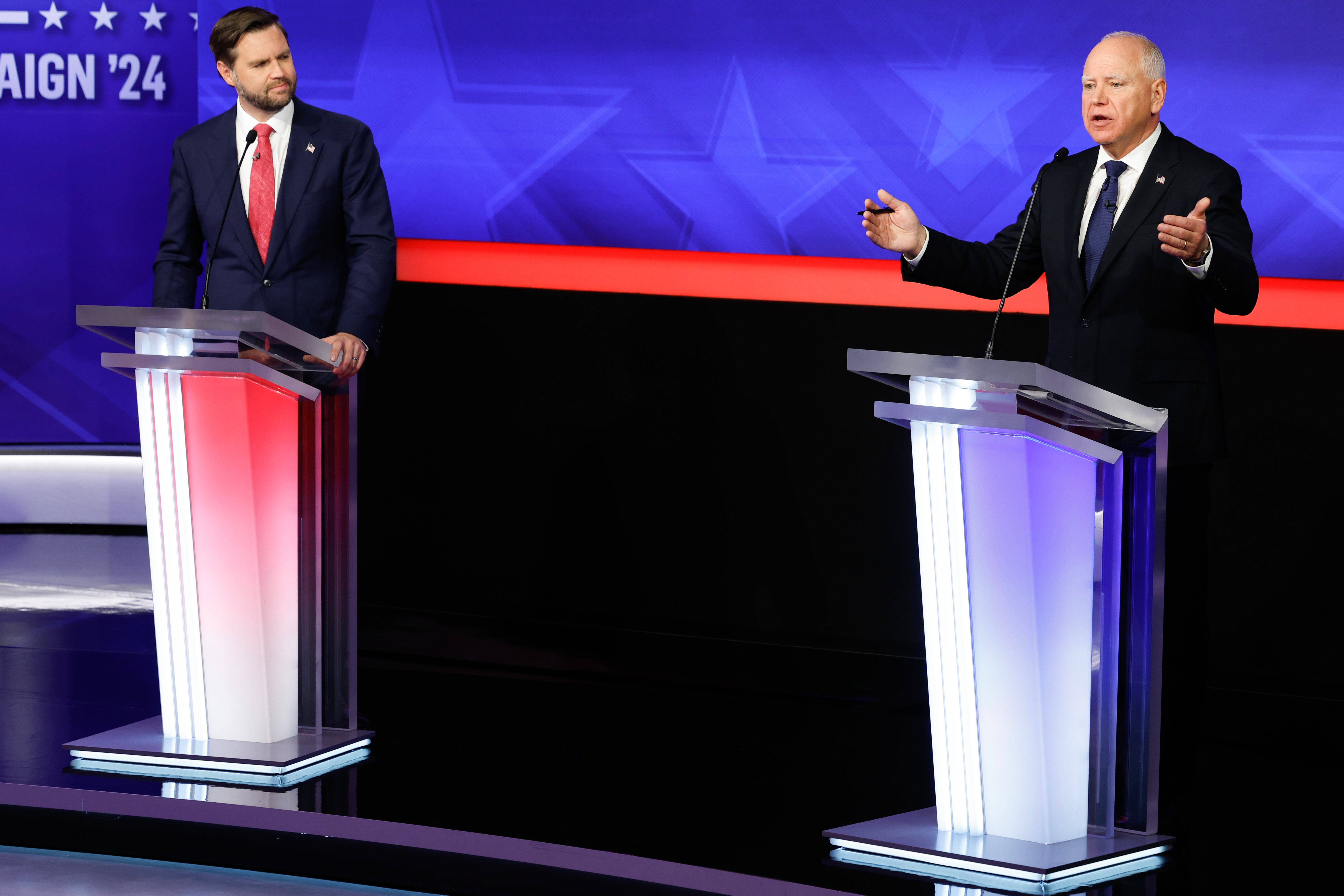 Ohio Senator JD Vance and Minnesota Governor Tim Walz debated about abortion, the economy, immigration, healthcare and more during the vice presidential debate on Tuesday