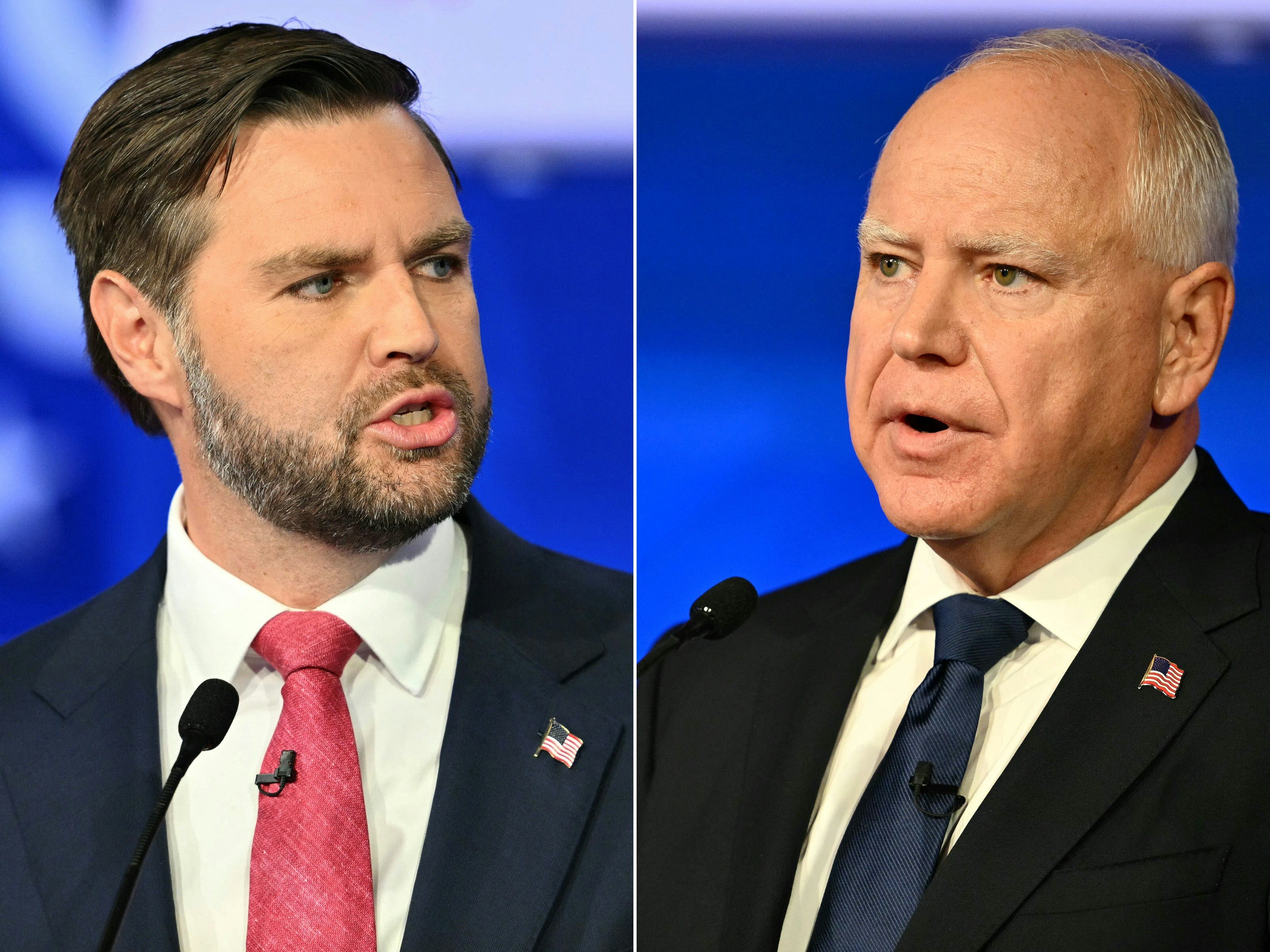 JD Vance and Tim Walz spent 10 minutes debating abortion during Tuesday night’s debate