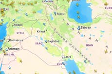 Air France passengers trapped on eight-hour round trip to nowhere as Iran attack sparks flight diversion chaos