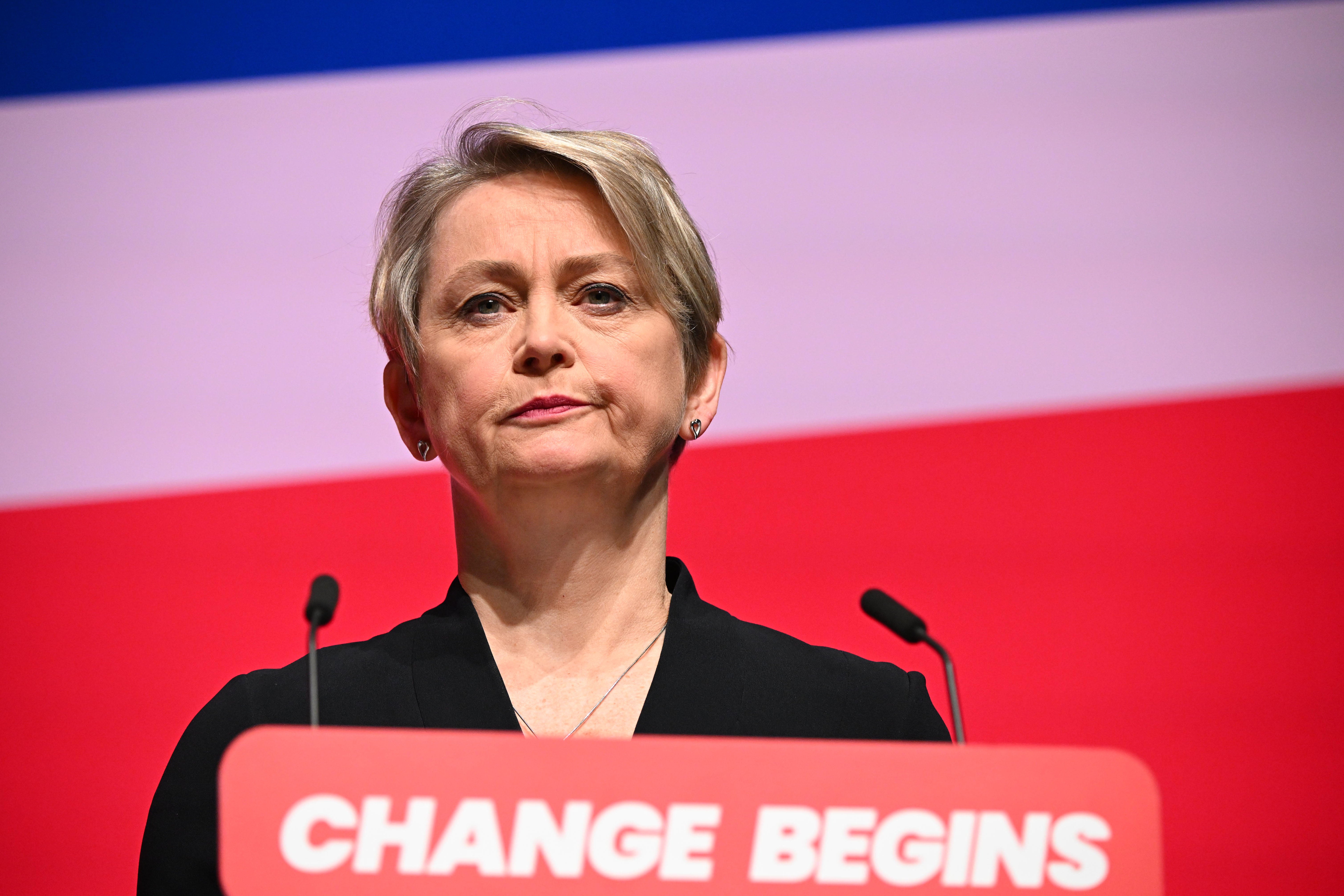 Yvette Cooper said she discovered an asylum system like ‘Hotel California’ on taking office