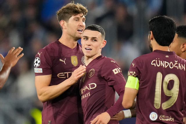 <p>Phil Foden was back to his best against Slovan Bratislava </p>