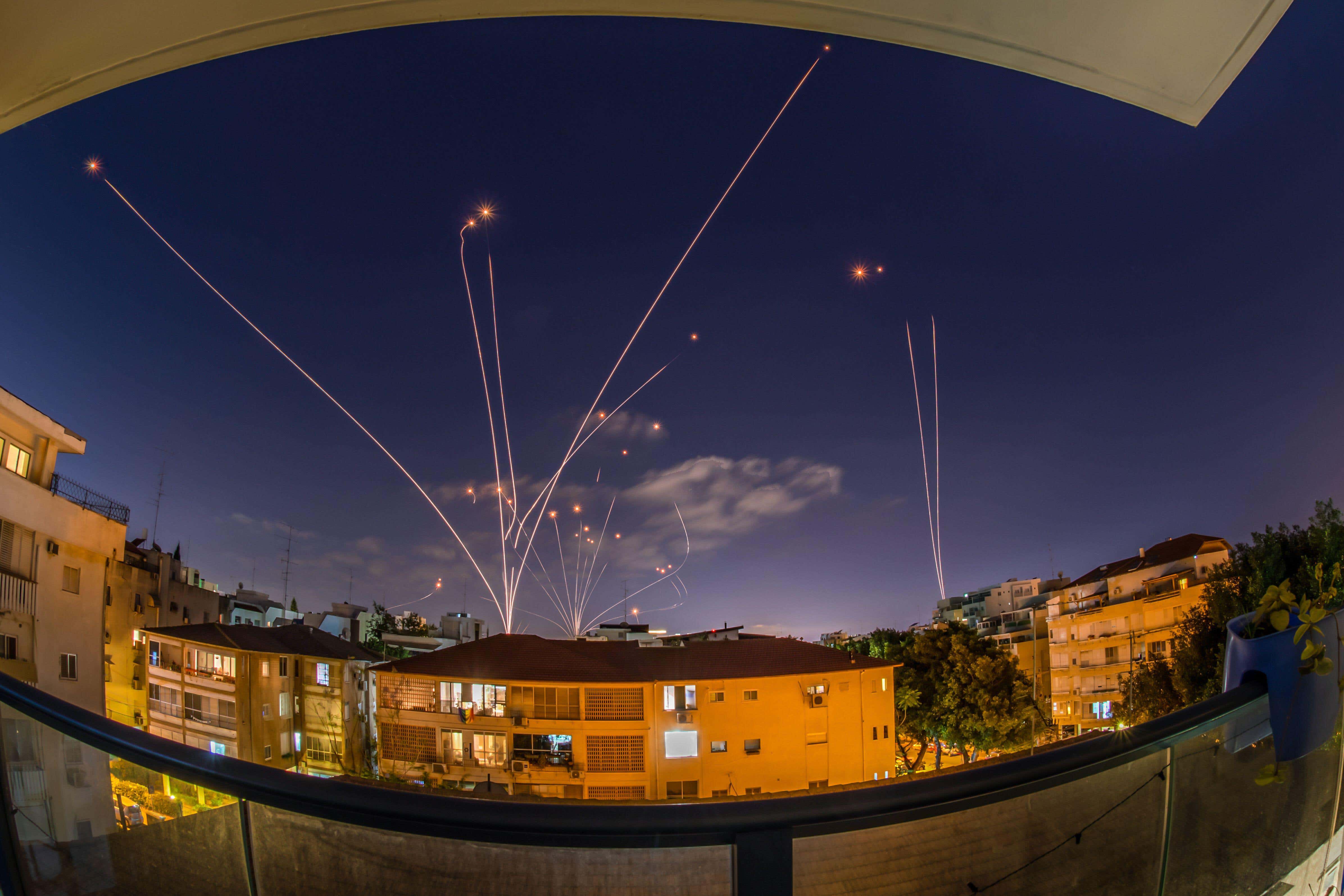 The bombardment follows Israeli strikes in Lebanon and in Gaza (Alamy)