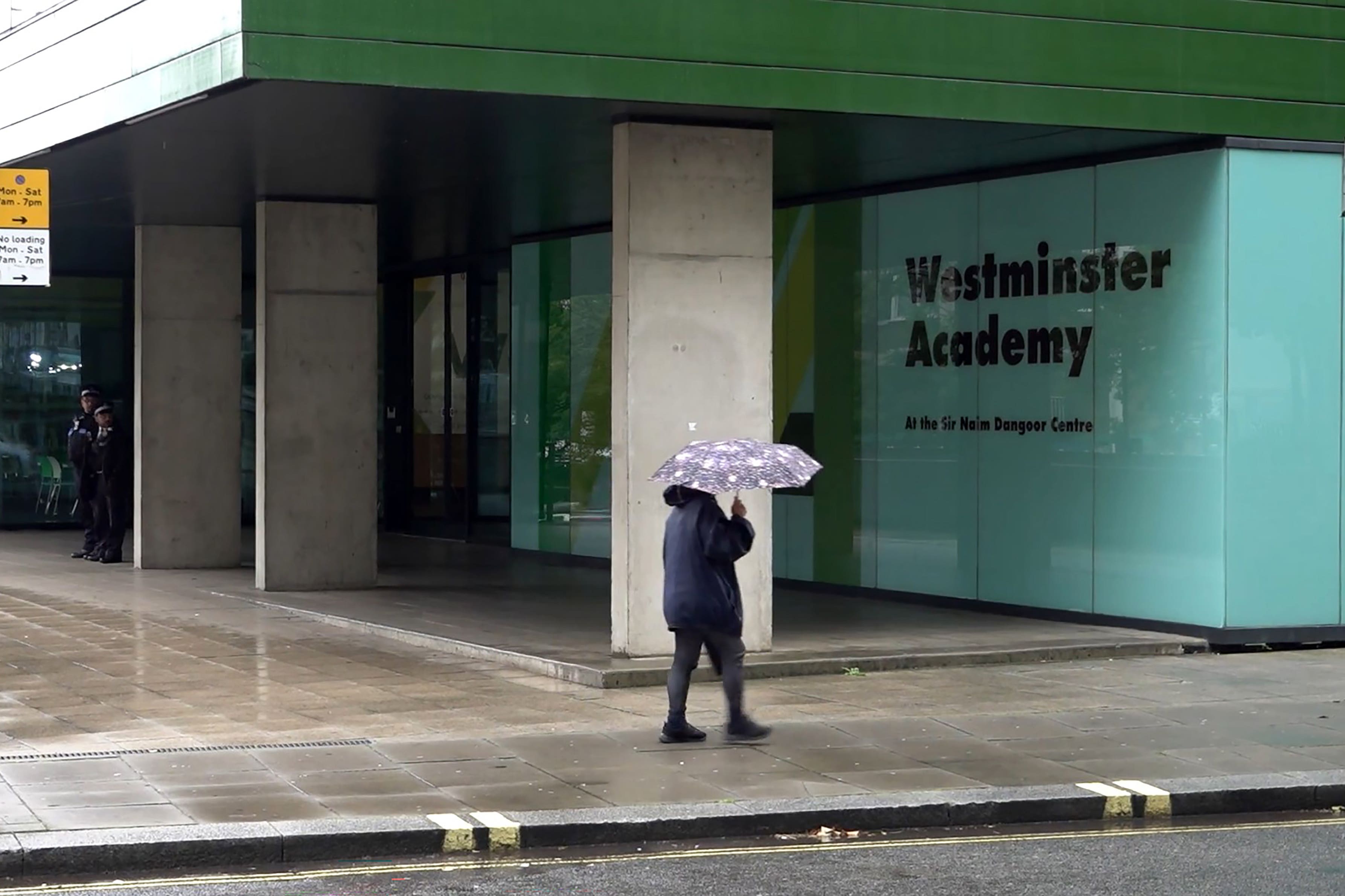 Westminster Academy where a 14-year-old girl has been left with potentially life-changing injuries after a suspected acid attack (PA)