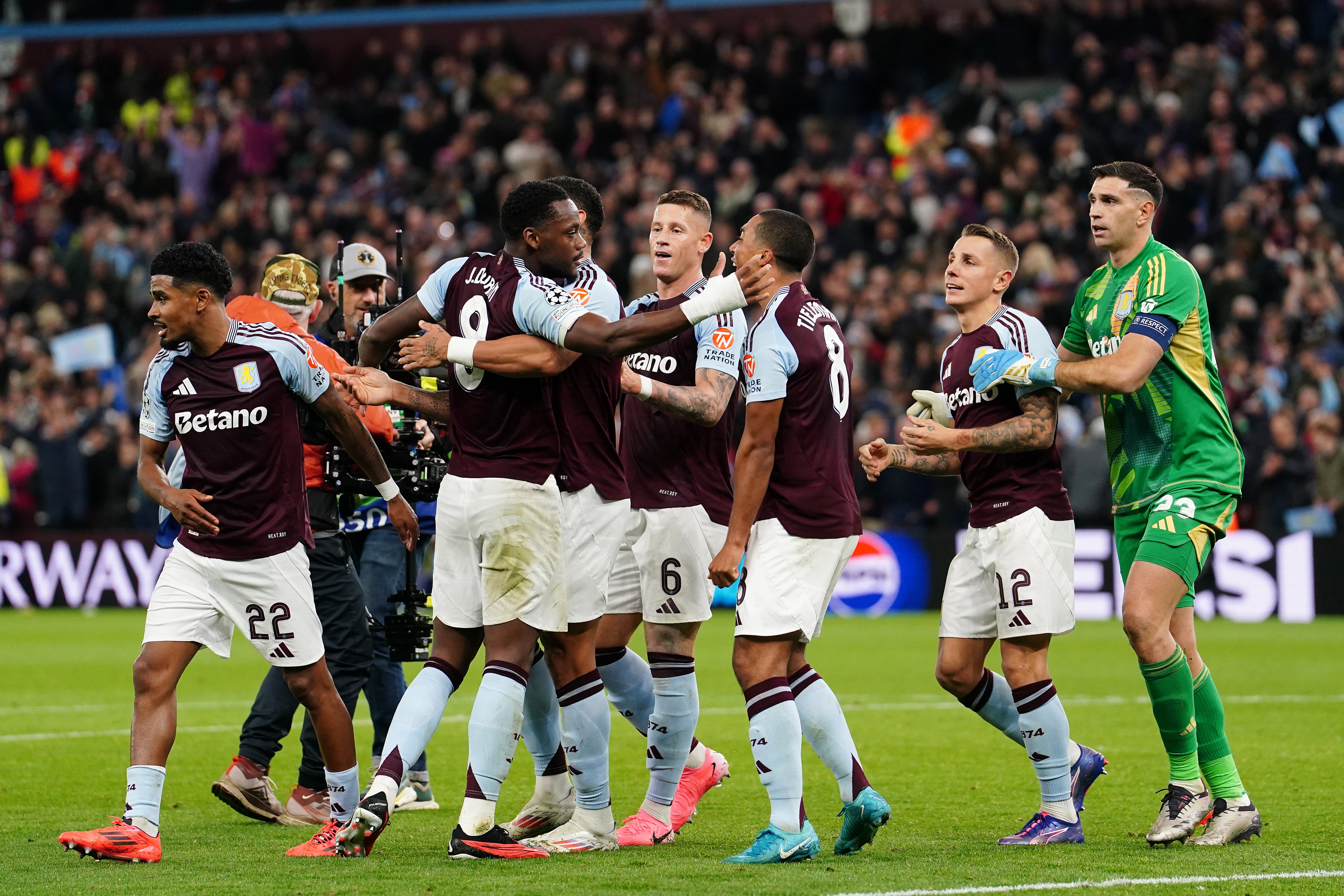 Aston Villa secured a second historic win over Bayern Munich