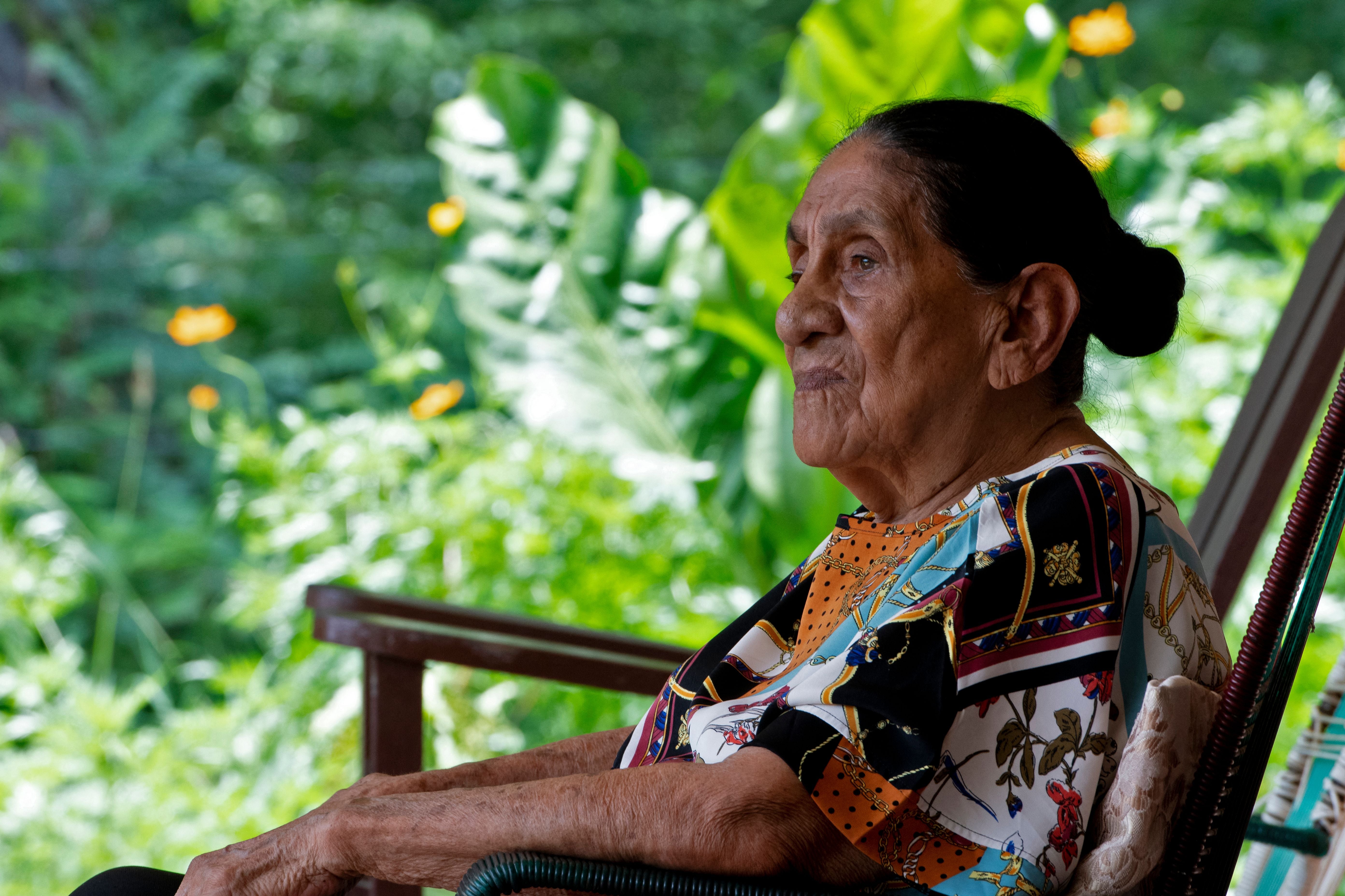 Natividad Talia Matarrita Fonseca, 93, at home in the supposed ‘Blue Zone’ of Nicoya, Costa Rica