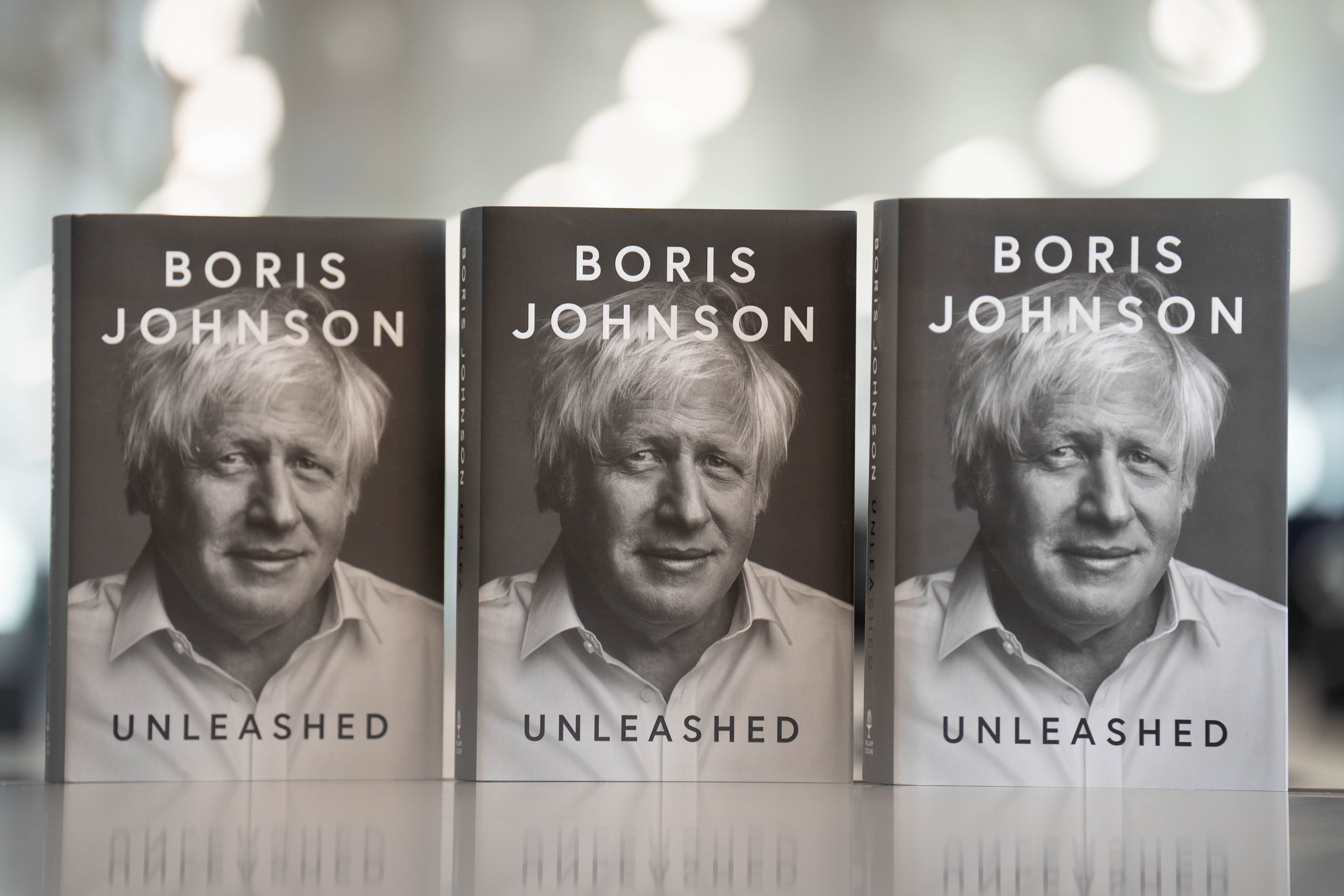 Johnson’s latest book is published next week