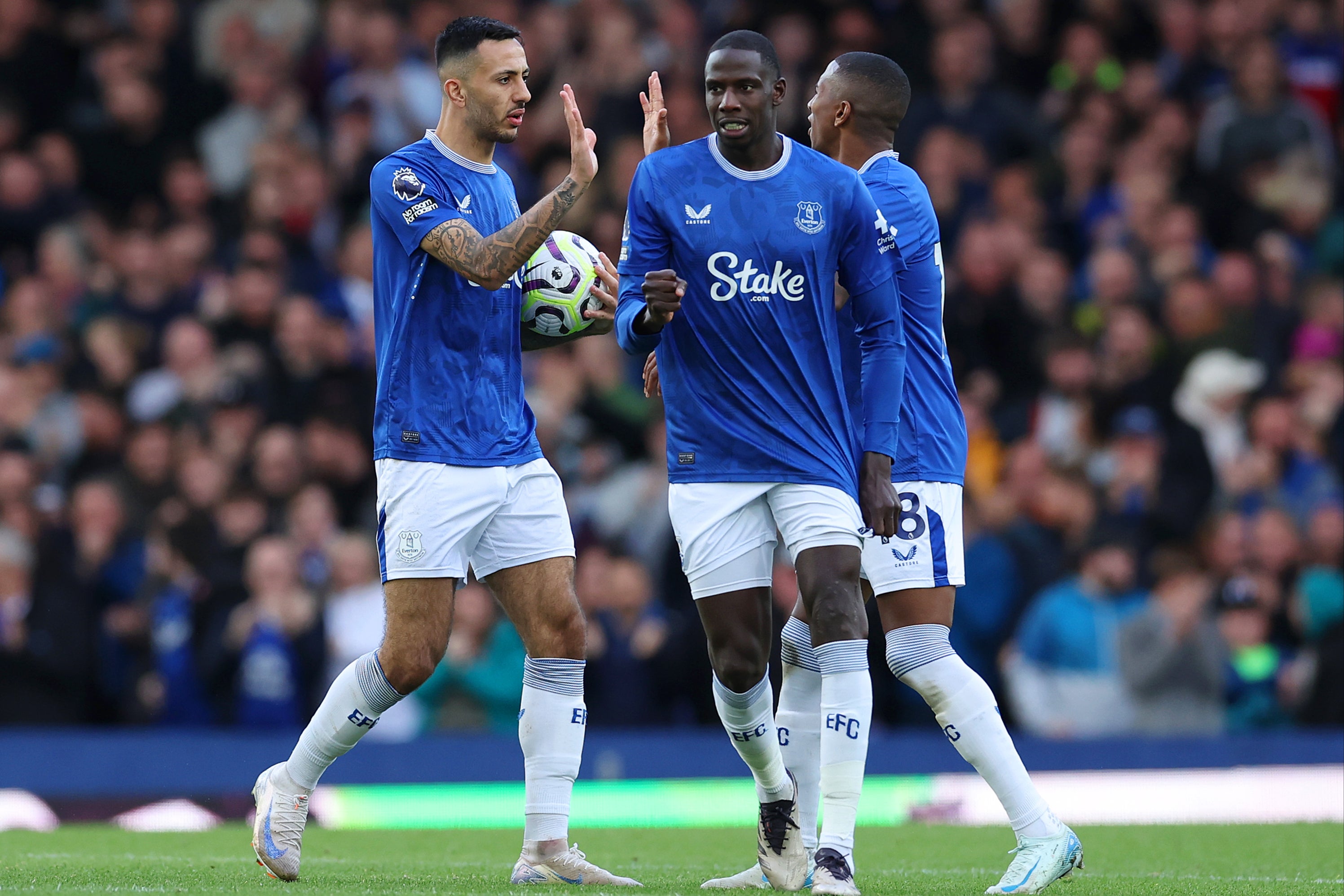 Everton are back in Premier League action