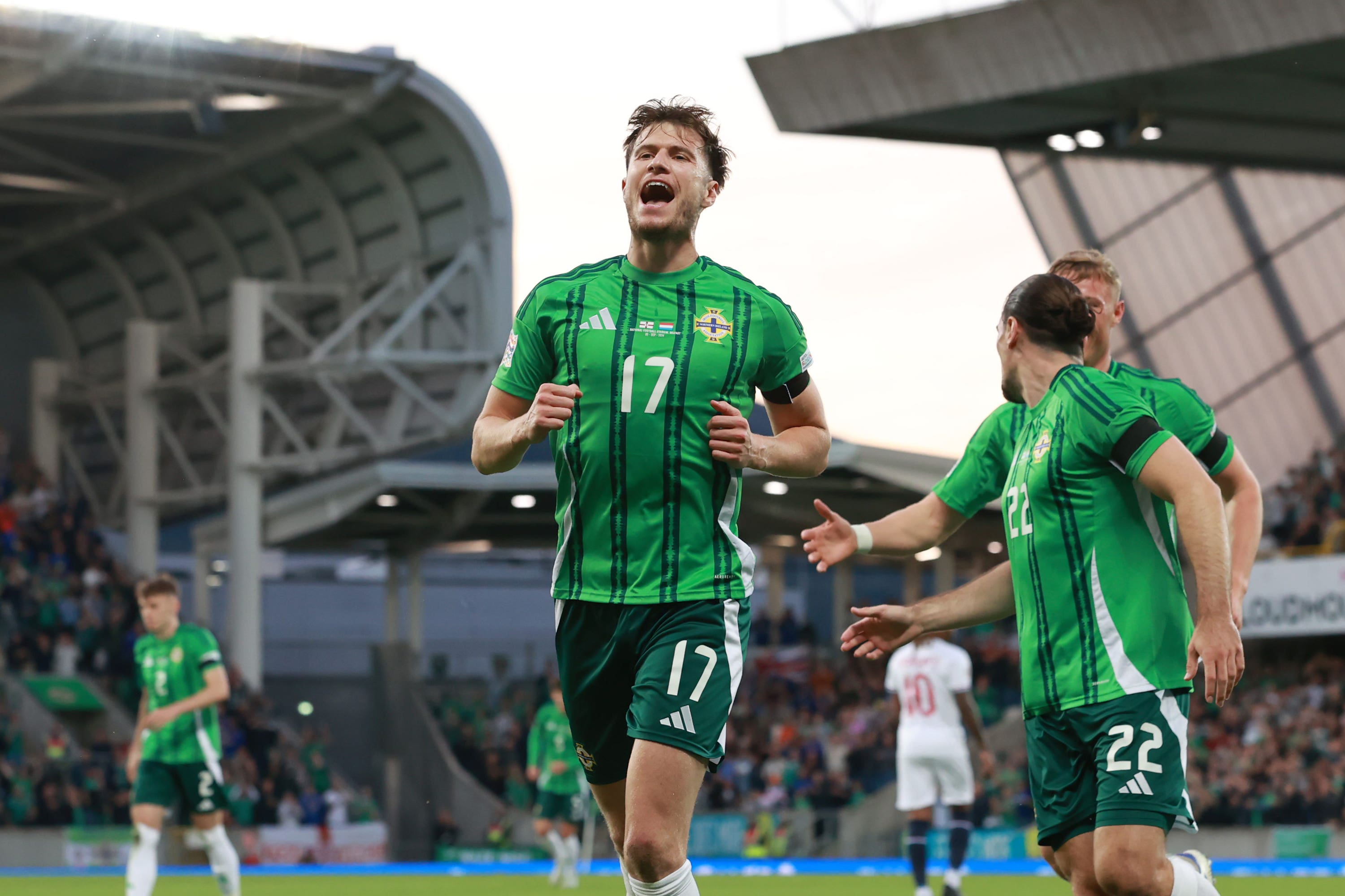 Paddy McNair’s lack of game time for West Brom is a concern for Northern Ireland manager Michael O’Neill (Liam McBurney/PA)