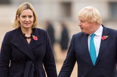 ‘Two-faced’ Boris Johnson attacked by Amber Rudd over ‘untruths’ in memoirs