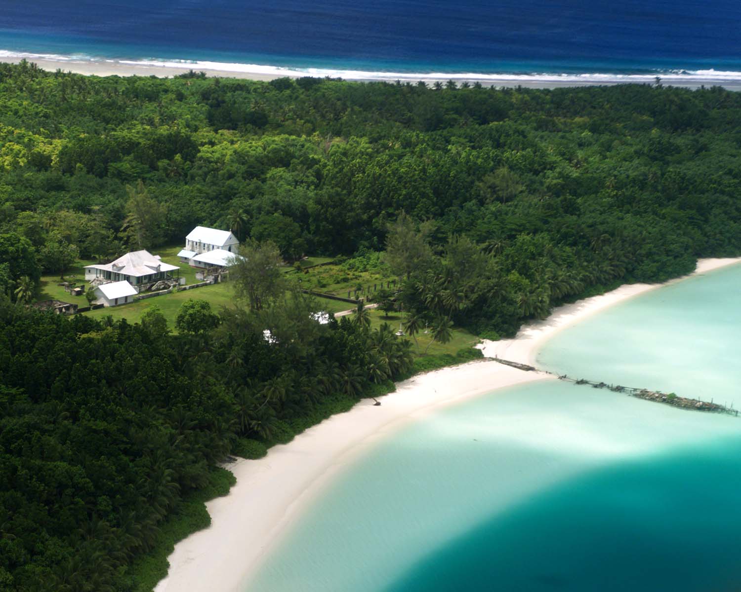 A military presence hangs heavy over the Chagos Islands’ crystal clear blue seas and white sand beaches